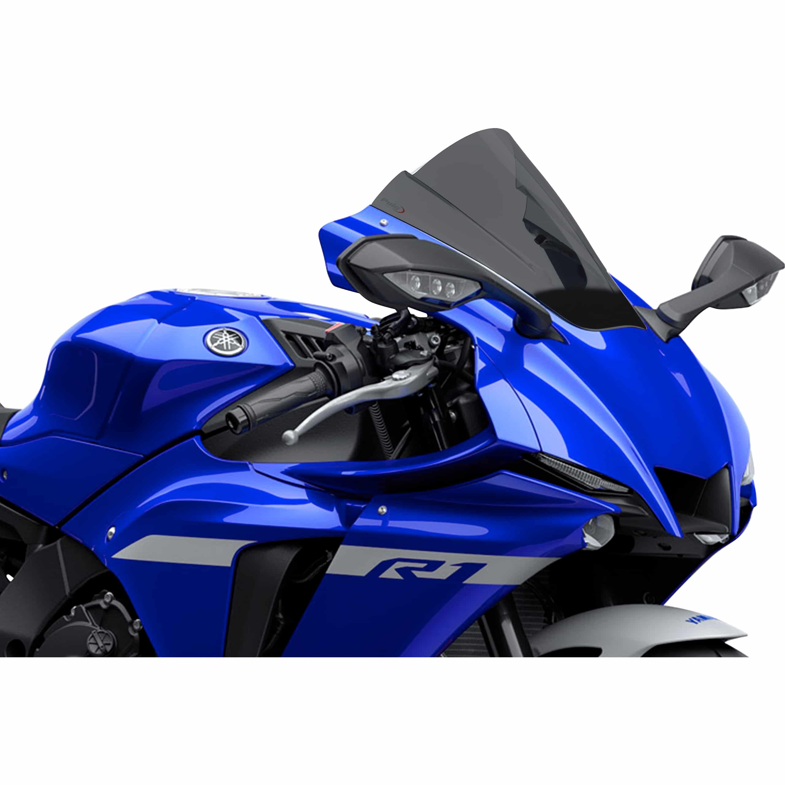 Puig Z-Racer Scheibe stark getönt für Yamaha YZF R1 /M 2020- - Motorradteile & Ersatzteile - Anbauteile