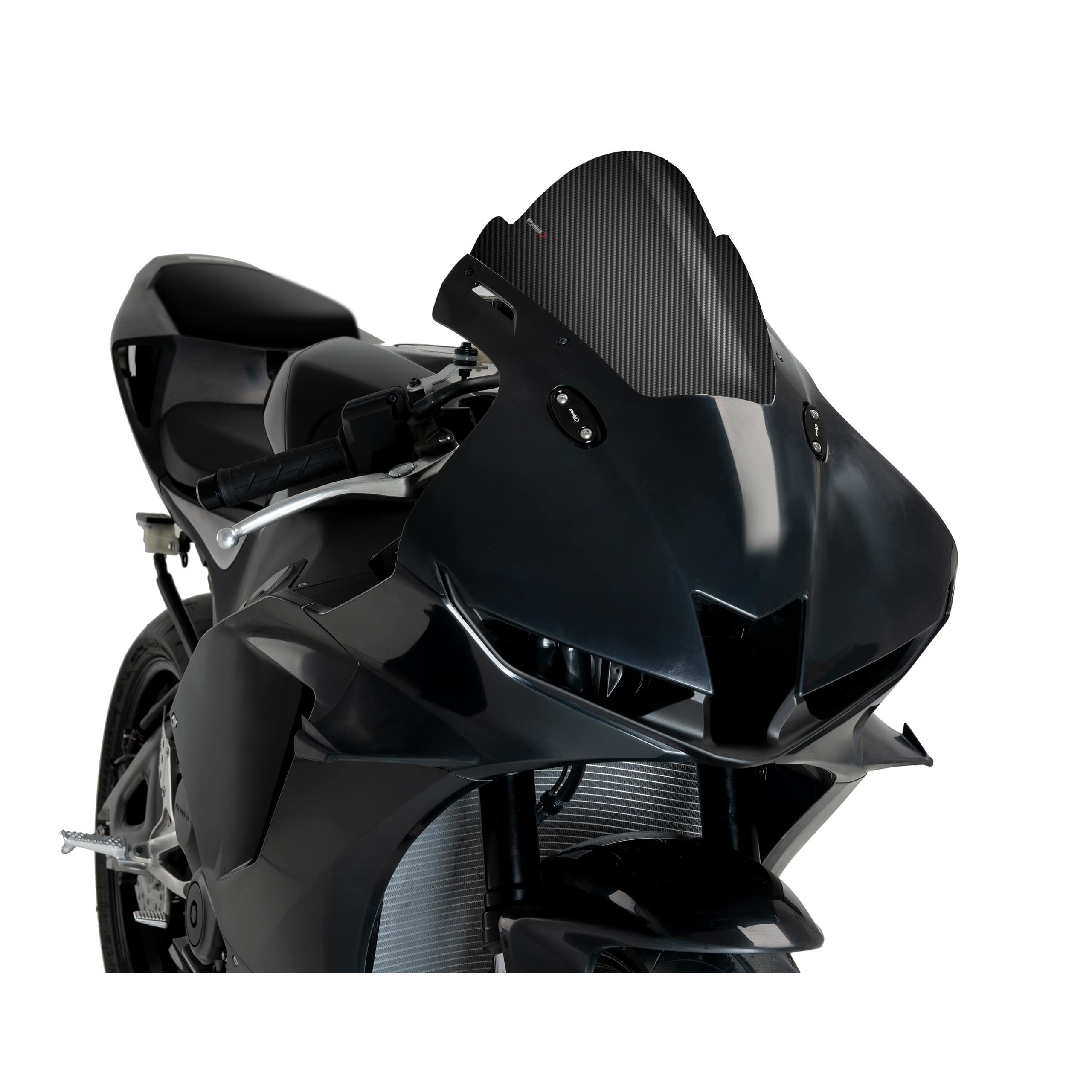 Puig Z-Racing Scheibe carbonlook für Honda CBR 600 RR 2024- - Motorradteile & Ersatzteile - Anbauteile