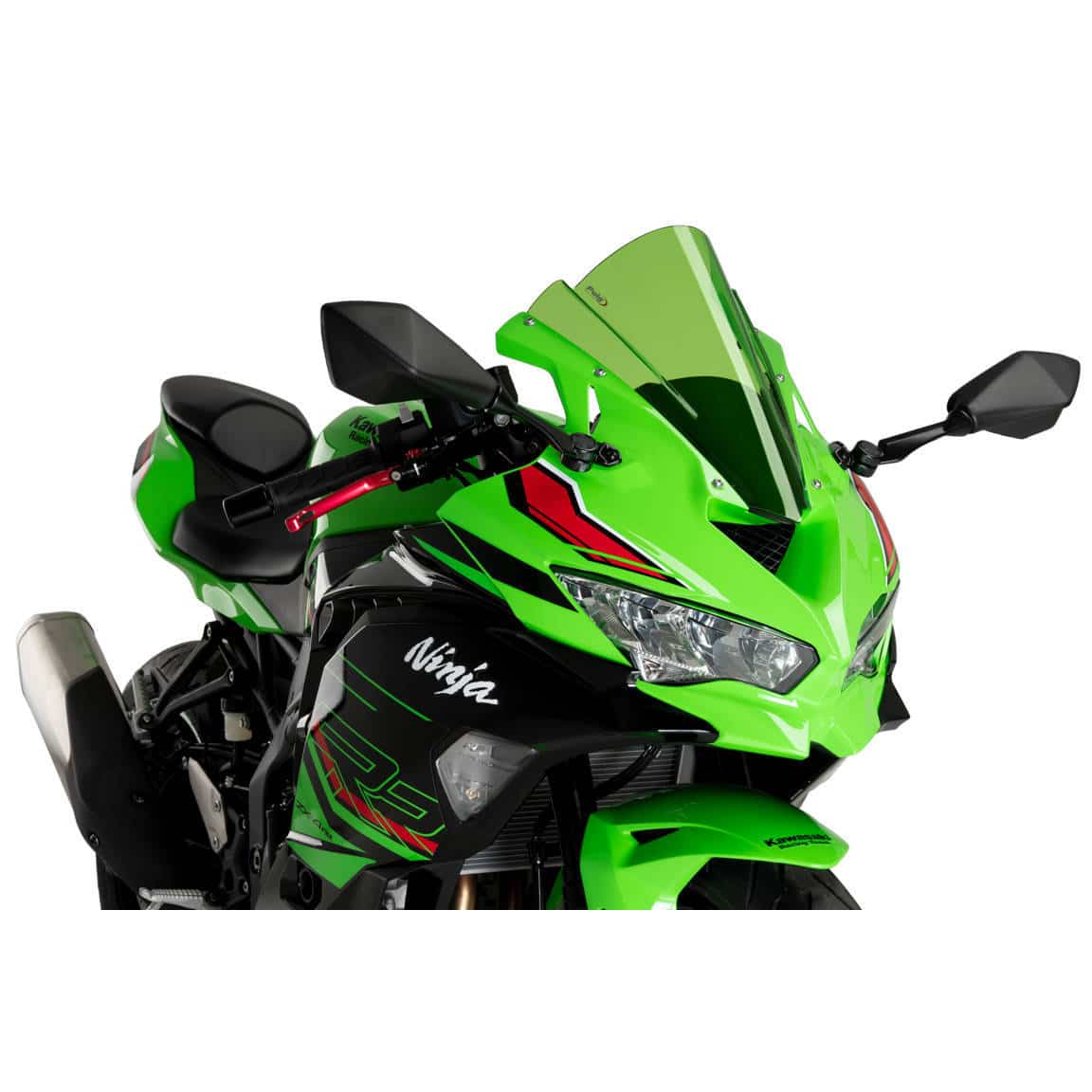 Puig Z-Racing Scheibe grün für Kawasaki ZX-6 R 2024- - Motorradteile & Ersatzteile - Anbauteile