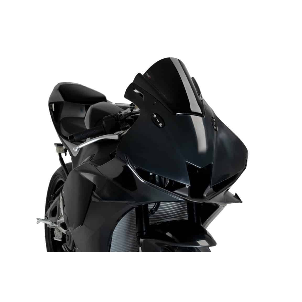 Puig Z-Racing Scheibe schwarz für Honda CBR 600 RR 2024- - Motorradteile & Ersatzteile - Anbauteile