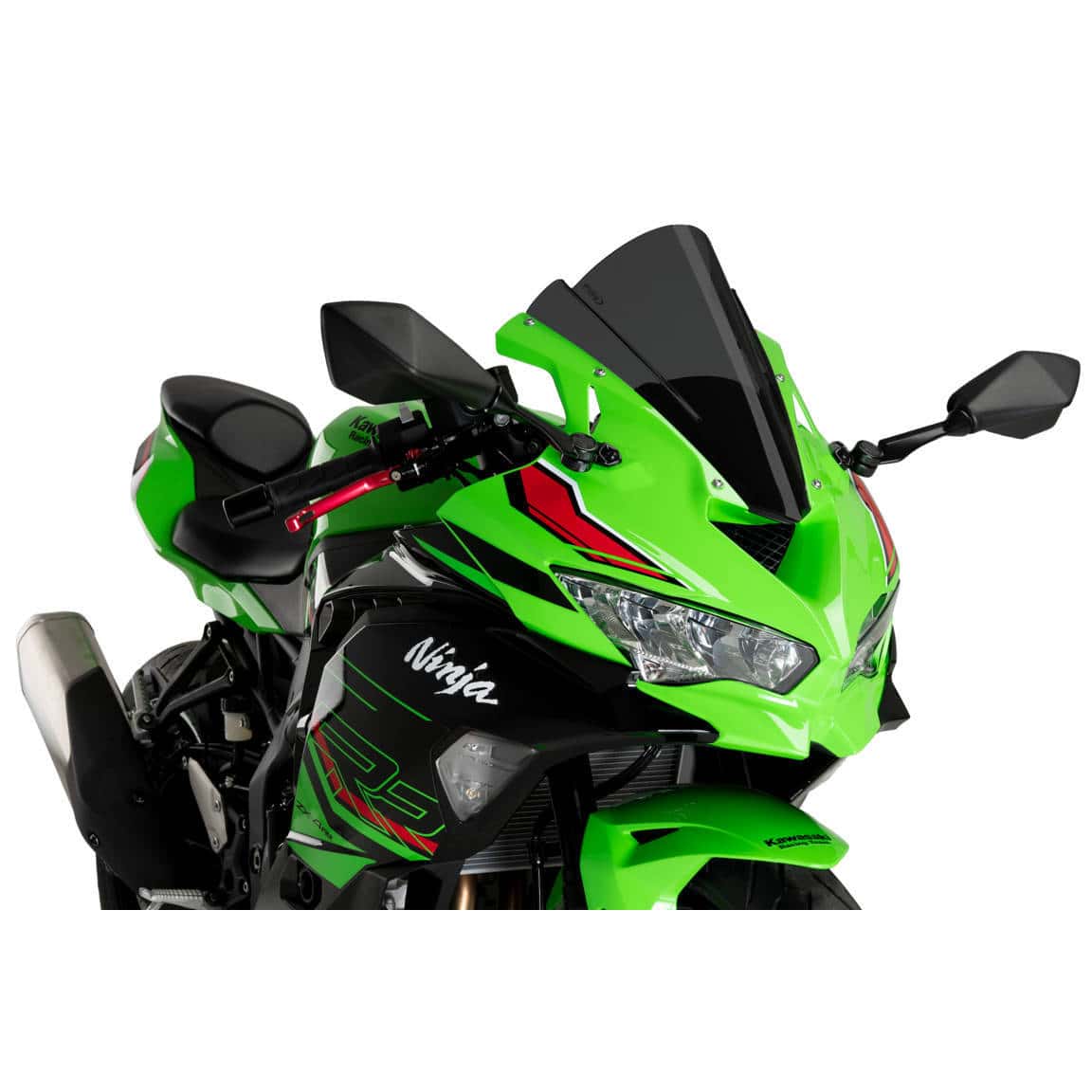 Puig Z-Racing Scheibe stark getönt für Kawasaki ZX-6 R 2024- - Motorradteile & Ersatzteile - Anbauteile