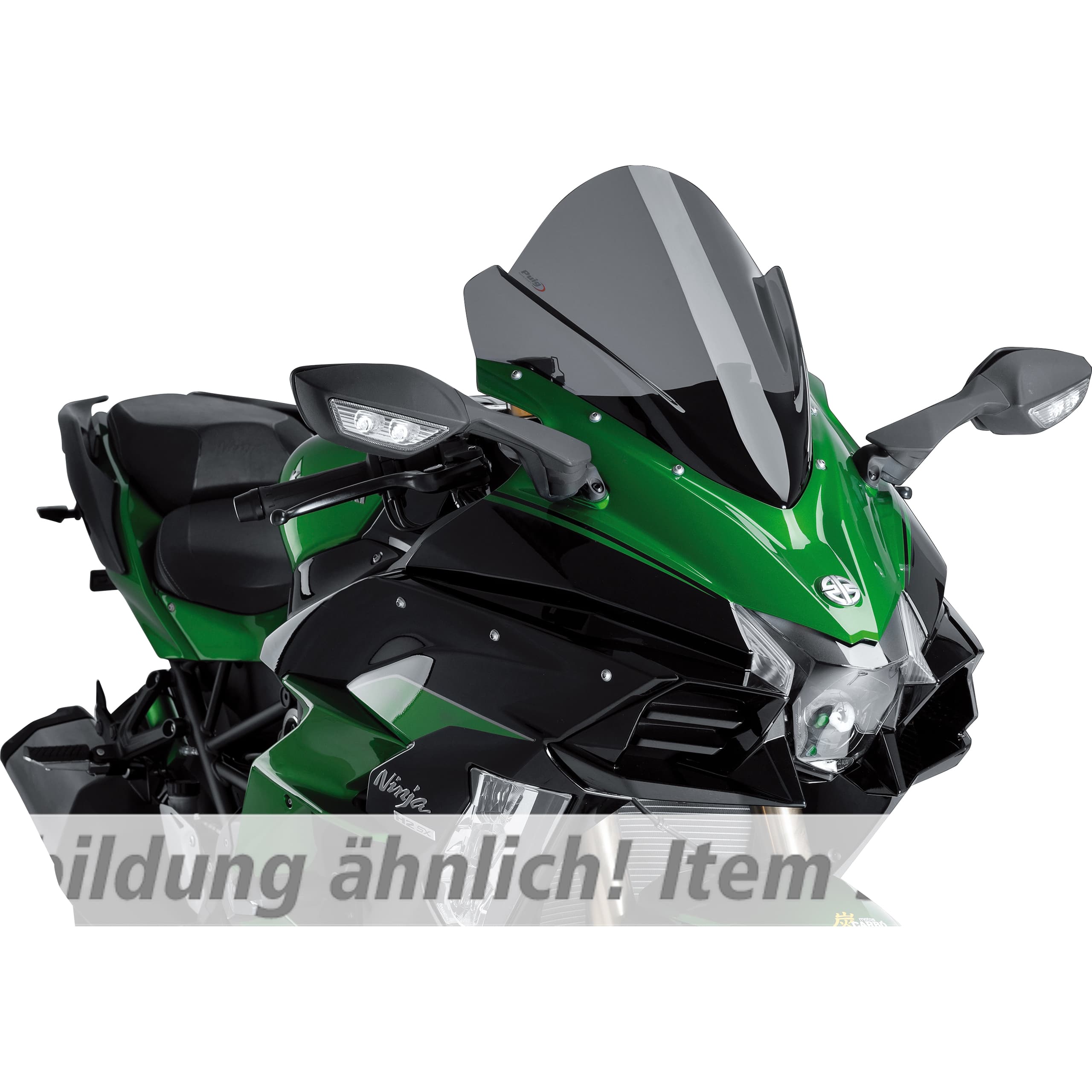 Puig Z-Racingscheibe schwarz für Yamaha YZF R 125 2019-2022 - Motorradteile & Ersatzteile - Anbauteile