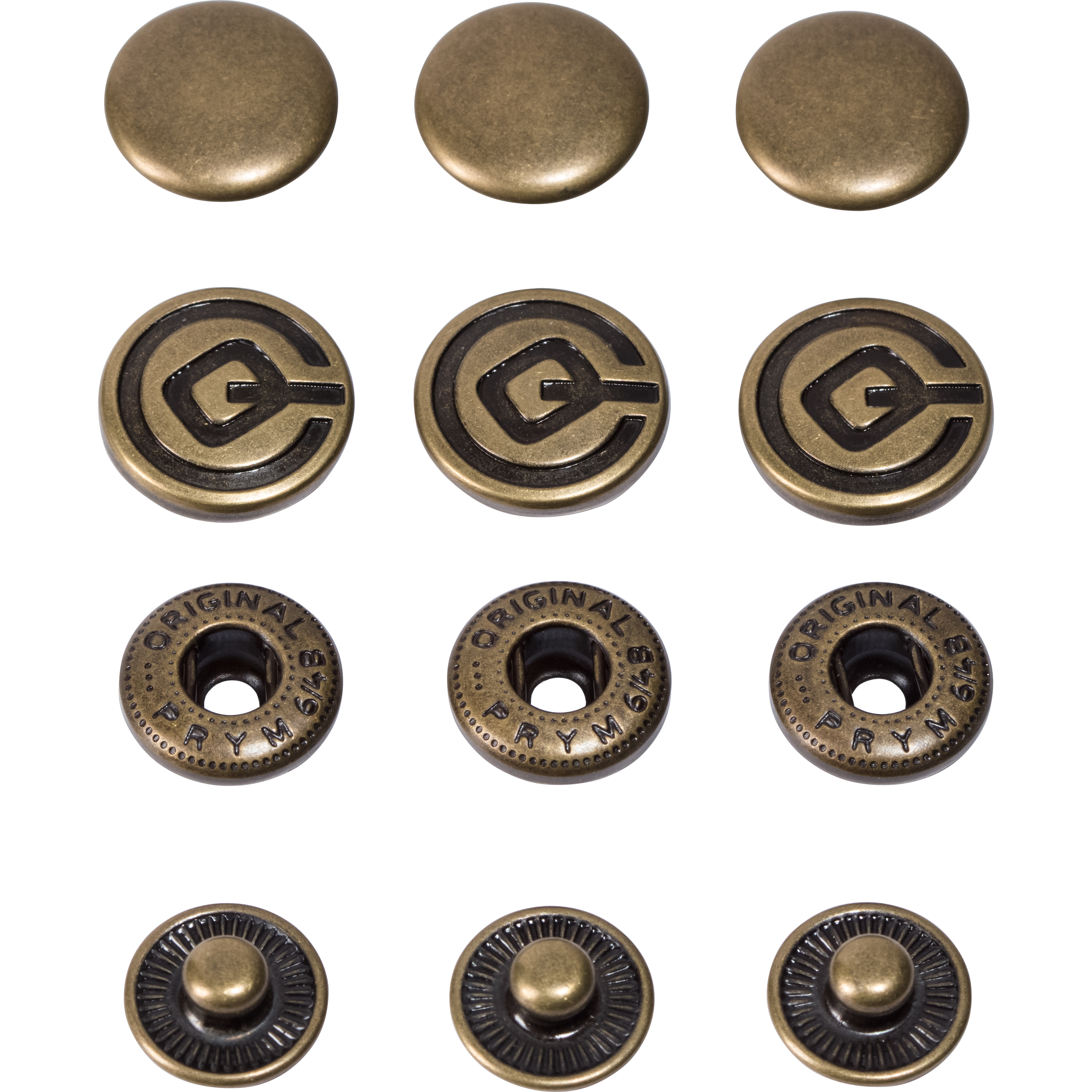 QBag Druckknopf messing 16 mm - Motorradbekleidung - Zubehör & Accessoires