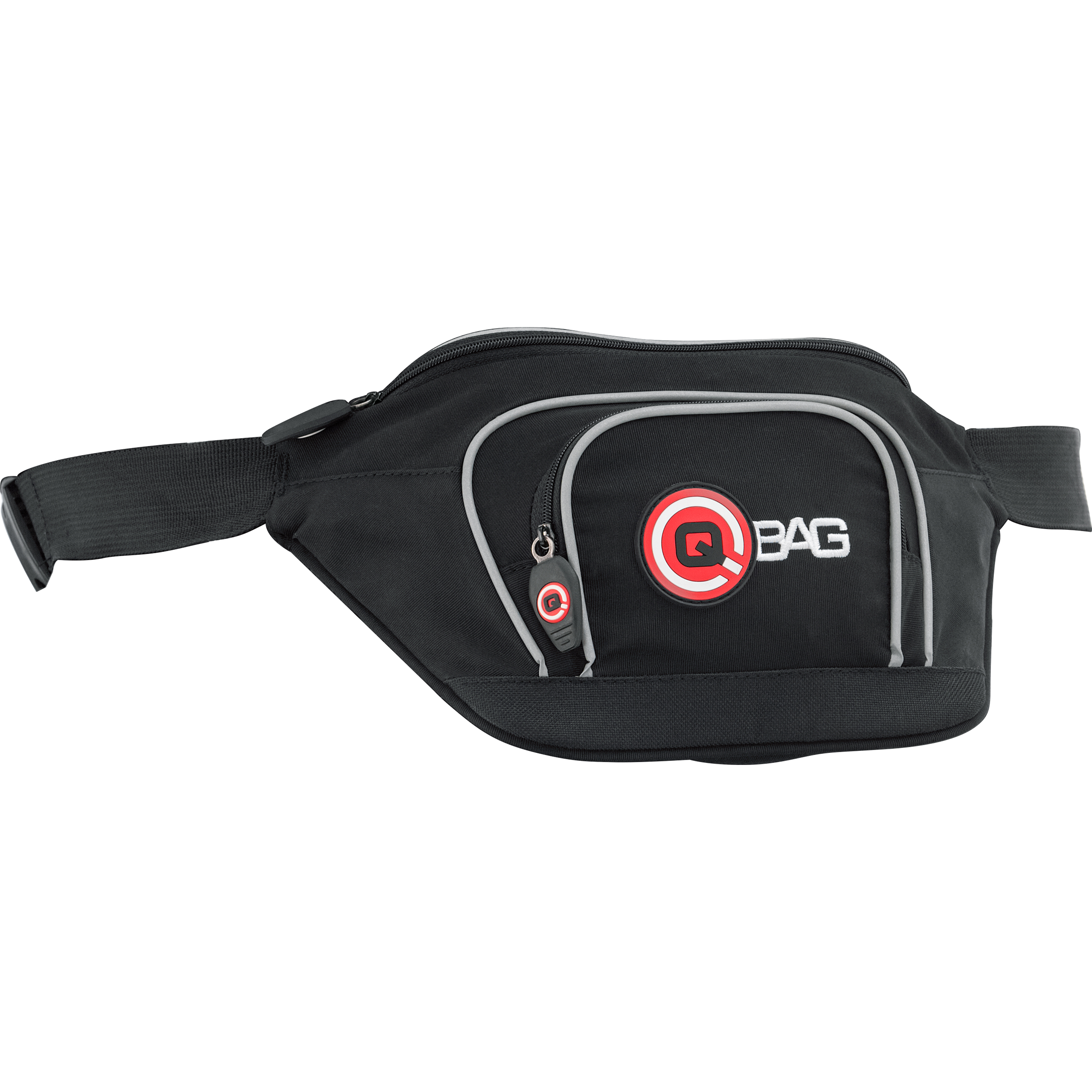 QBag Hip Bag Gürteltasche schwarz/grau/weiß - Motorradzubehör - Reisen & Outdoor