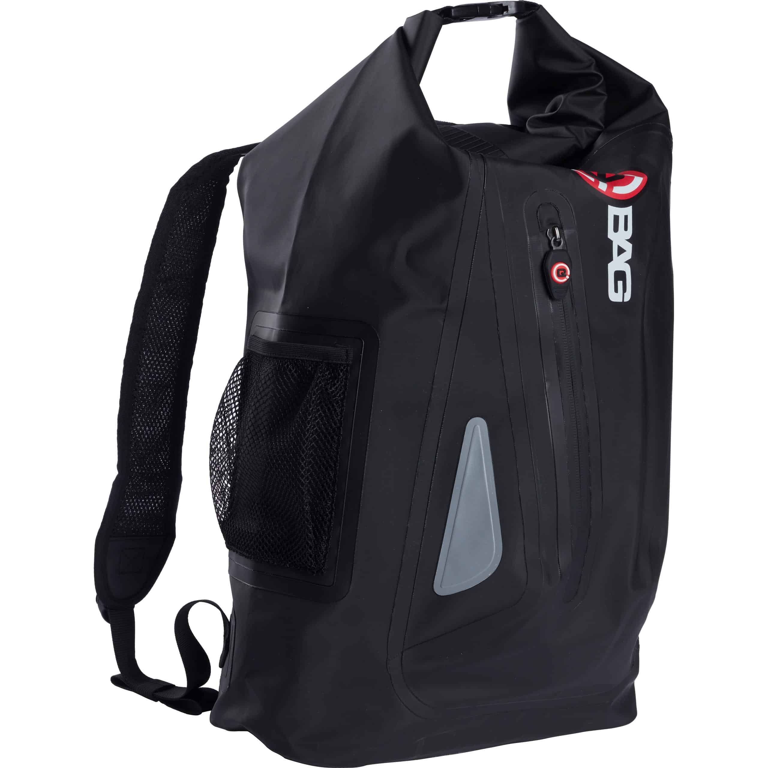 QBag Rucksack 15 wasserdicht bis zu 30 Liter schwarz - Motorradzubehör - Motorradgepäck