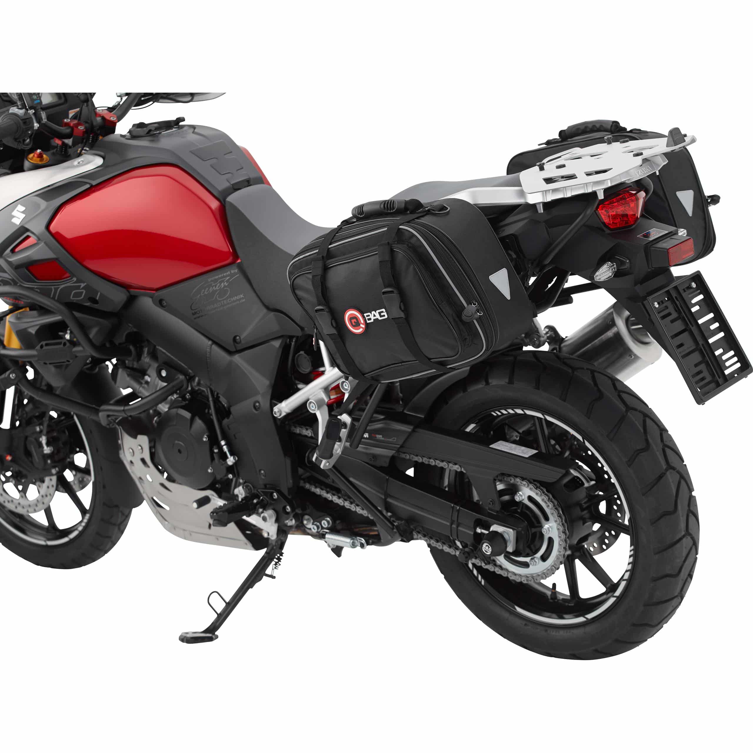 QBag Satteltaschenpaar 01 abnehmbar 30-46 Liter Stauraum - Motorradzubehör - Motorradgepäck