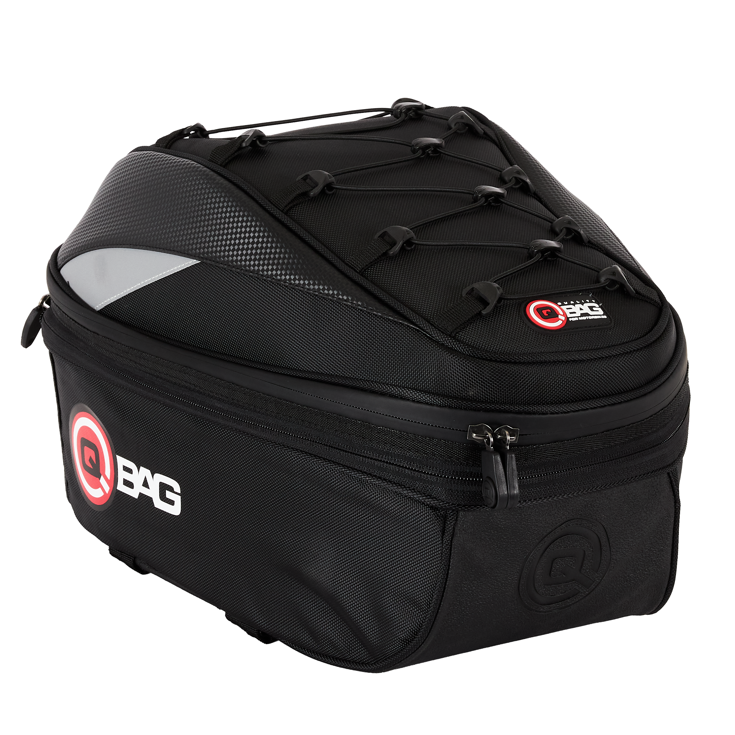 QBag Tankrucksack/Hecktasche Magnet/Riemen Hartschale 16-30 Liter - Motorradzubehör - Motorradgepäck