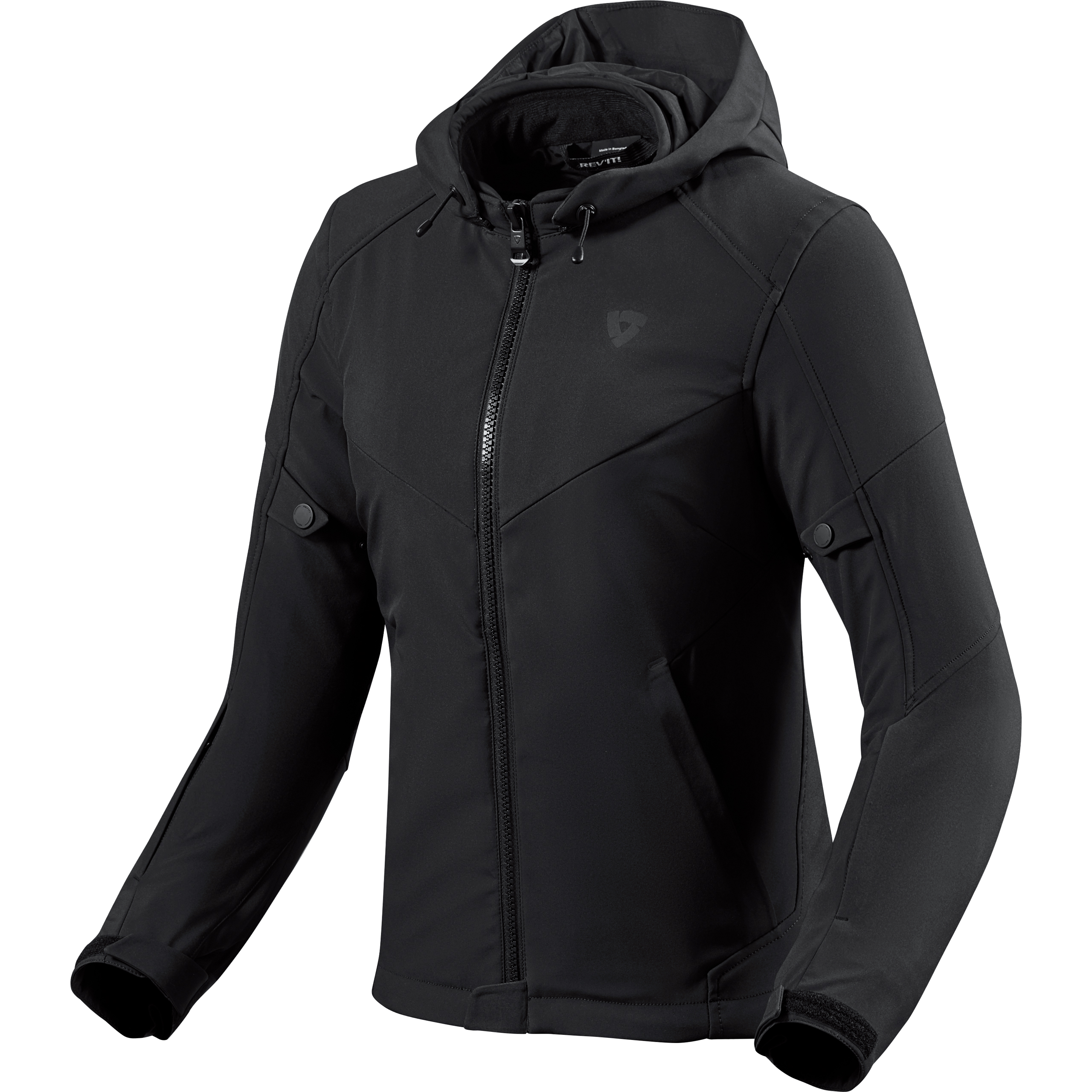 REV'IT! Afterburn H2O Damen Jacke schwarz 36 - Motorradbekleidung - Chopper Motorradbekleidung