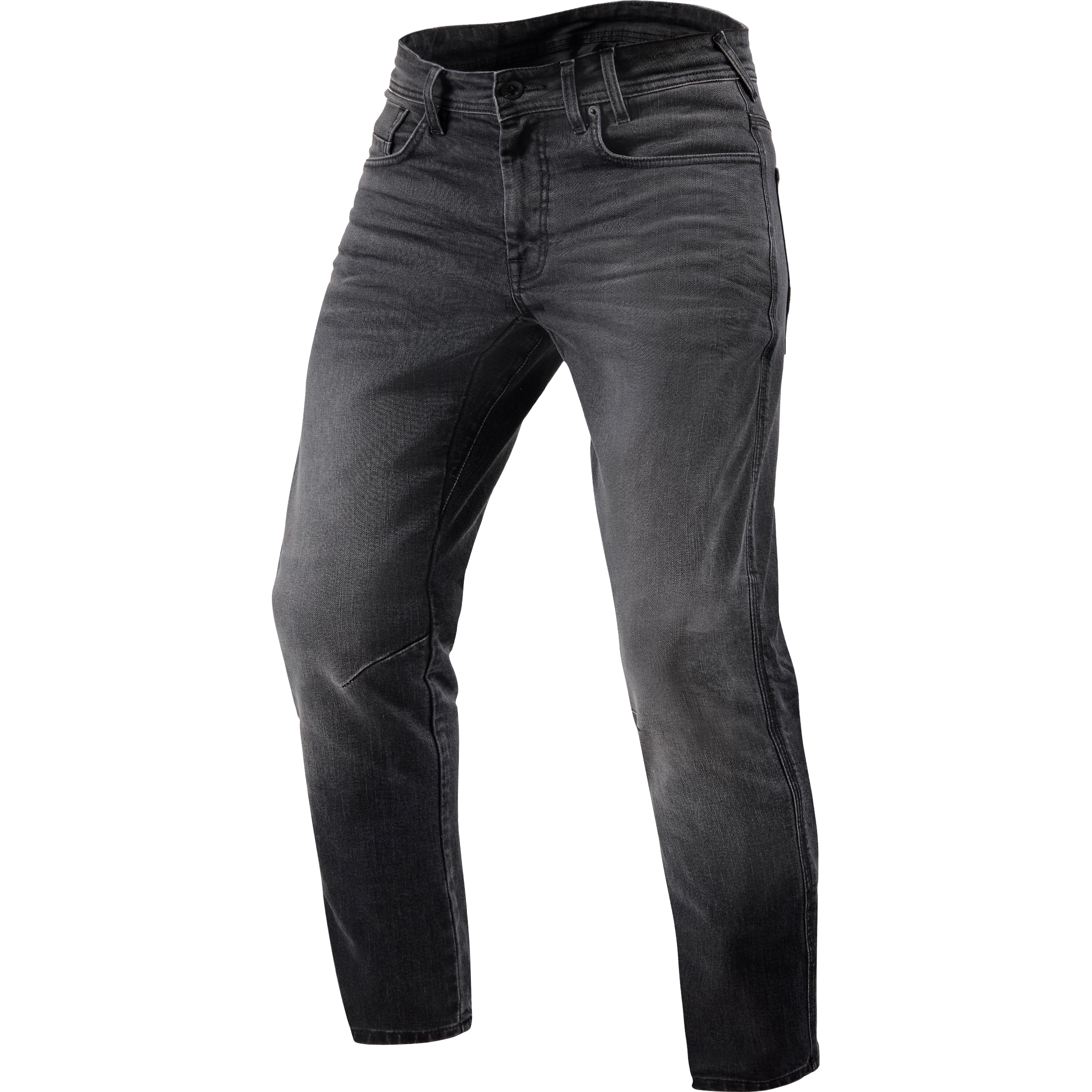 REV'IT! Detroit 2 TF Jeanshose dunkelgrau 38/34 - Motorradbekleidung - Motorradhosen