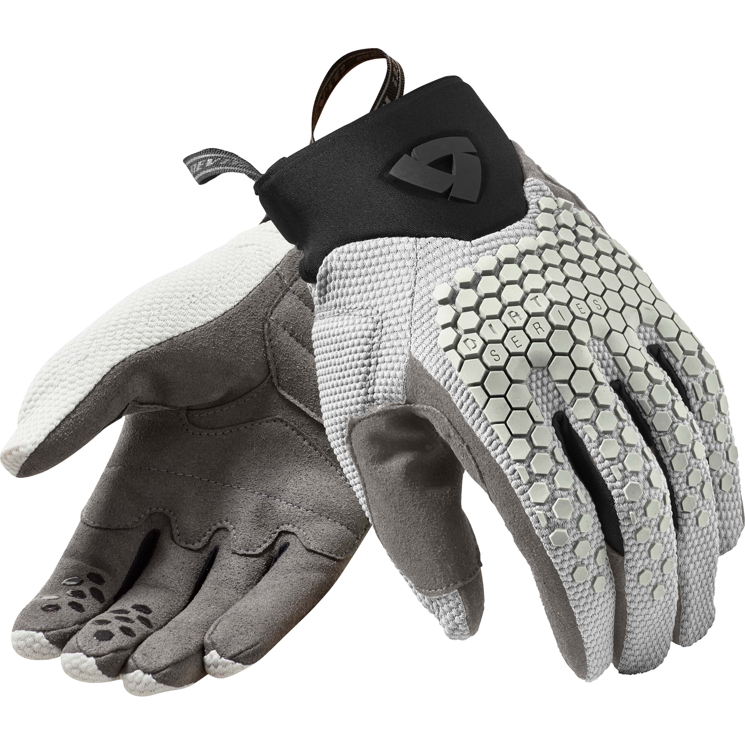 REV'IT! Massif Handschuh grau M - Motorradbekleidung - Motorradhandschuhe