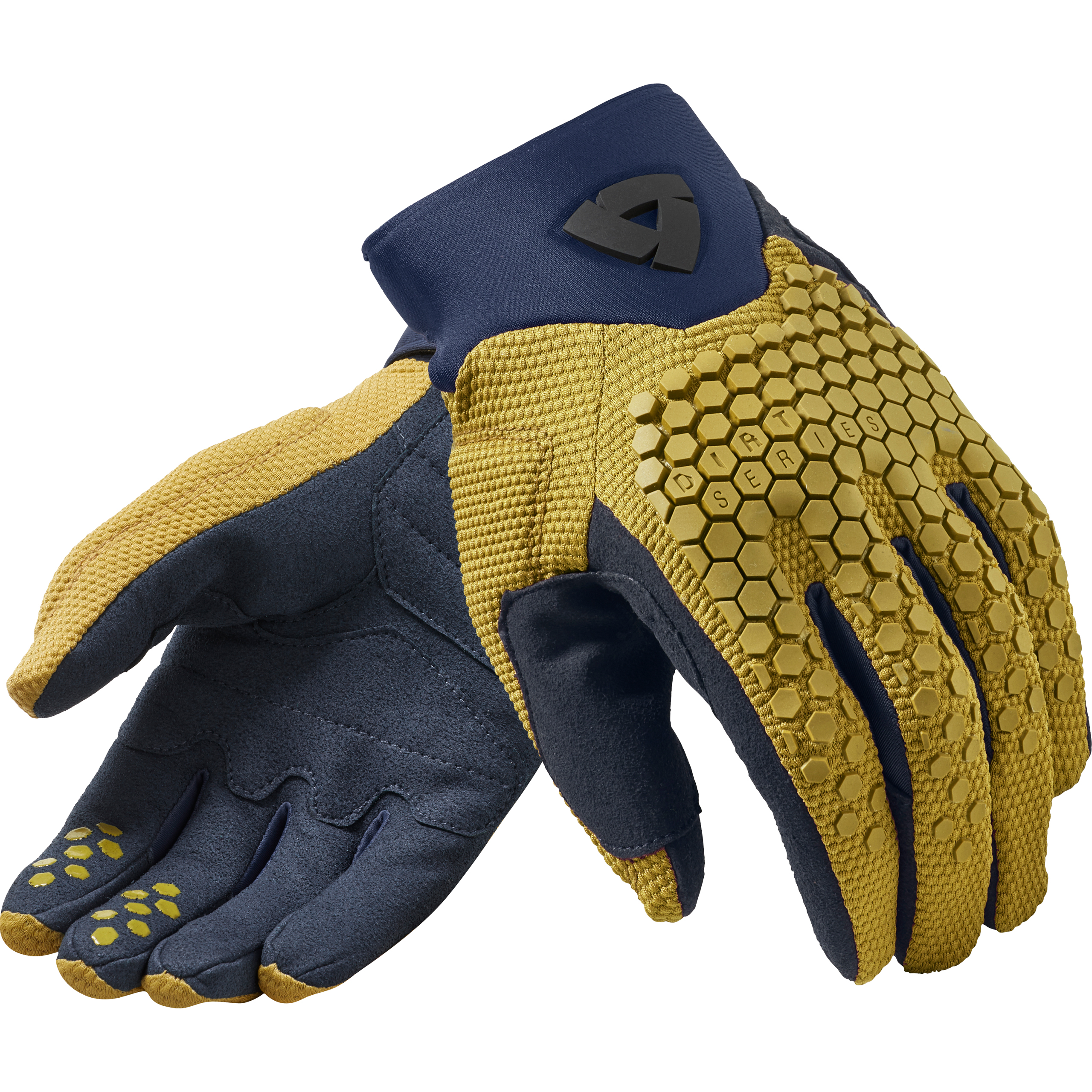 REV'IT! Massif Handschuh ocker gelb M - Motorradbekleidung - Motorradhandschuhe