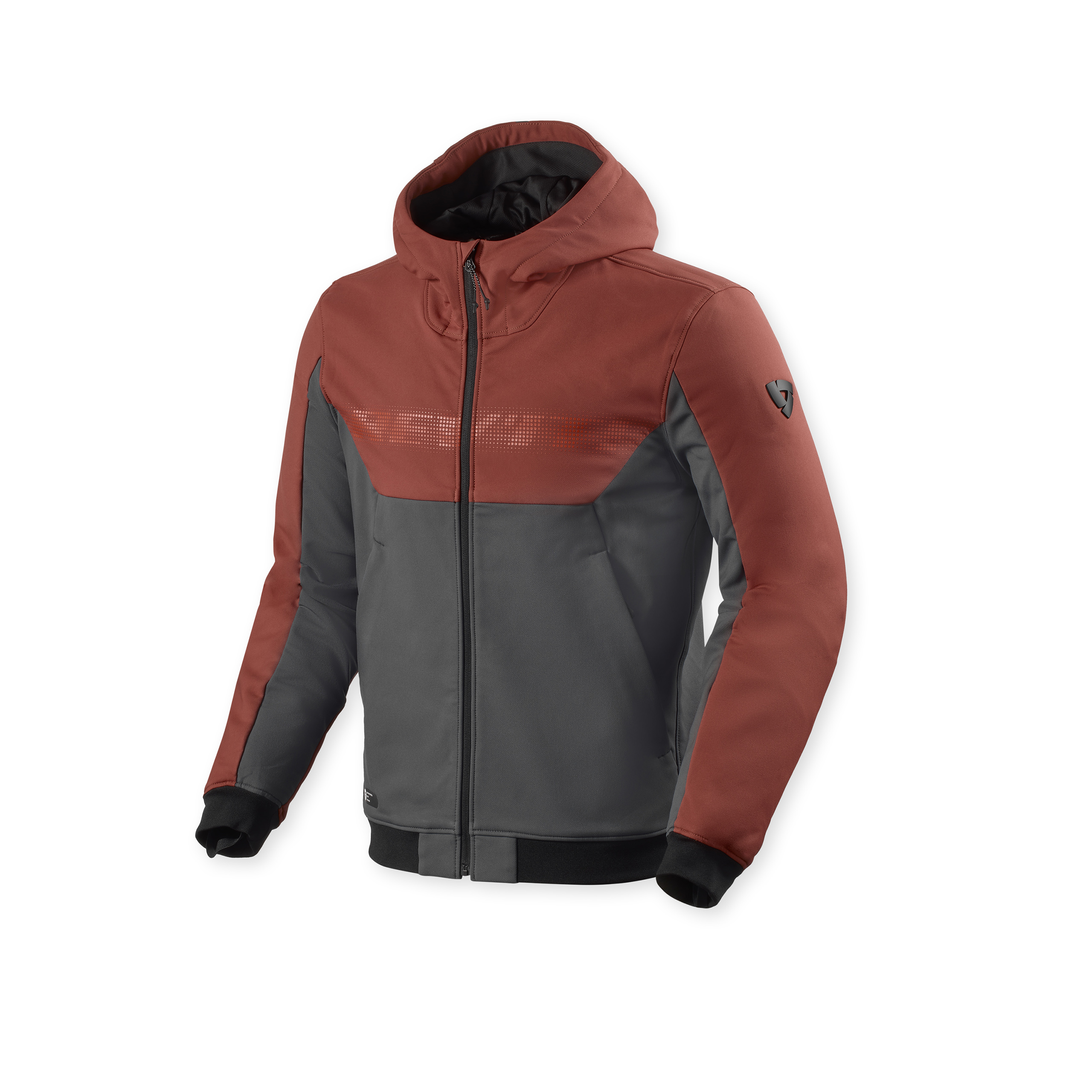 REV'IT! Parabolica 2 Textiljacke bordeaux/grau XL - Motorradbekleidung - Motorradjacken