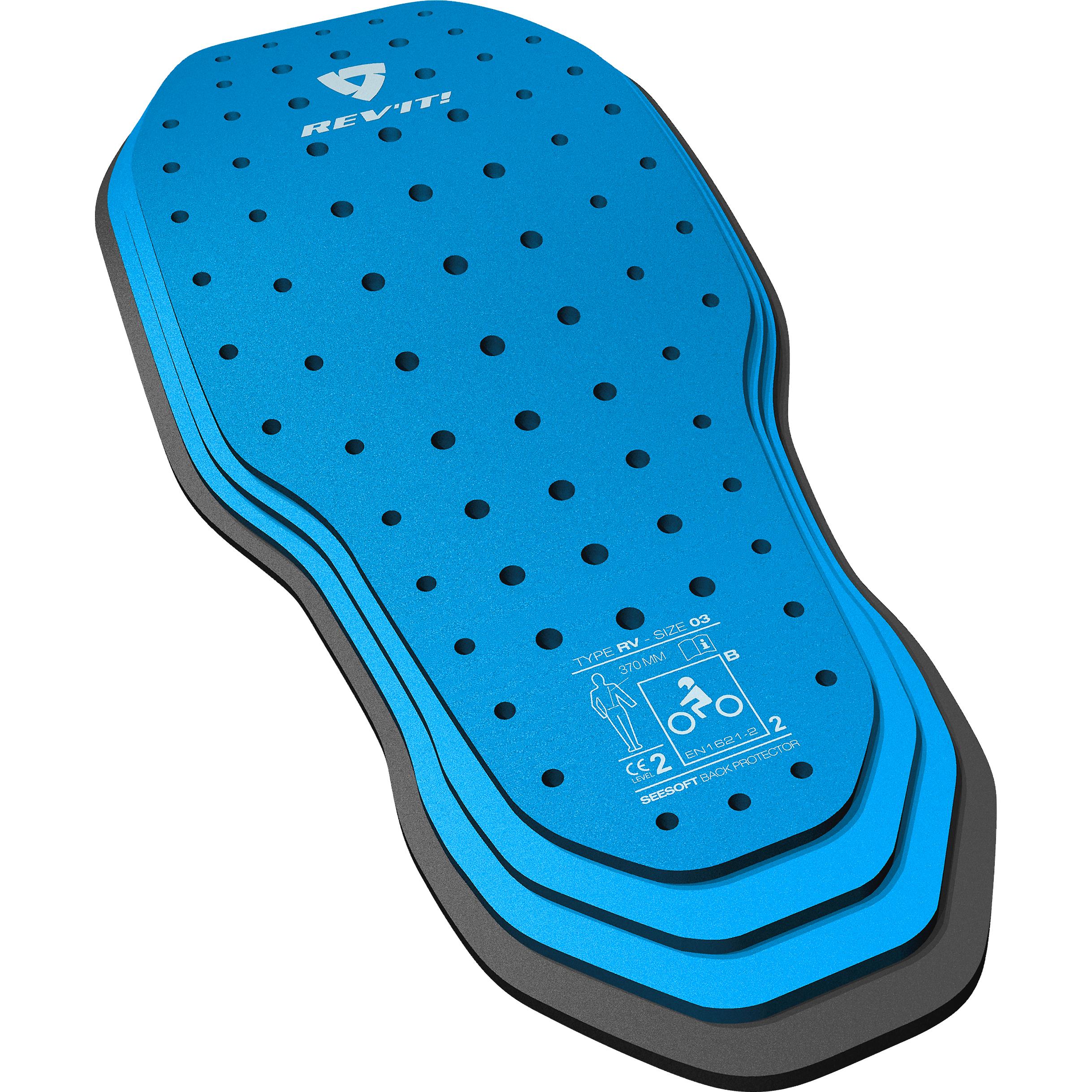 REV'IT! Rückenprotektor Seesoft RV blau/schwarz XL (Size 06) - Motorradbekleidung - Protektoren & Sicherheit