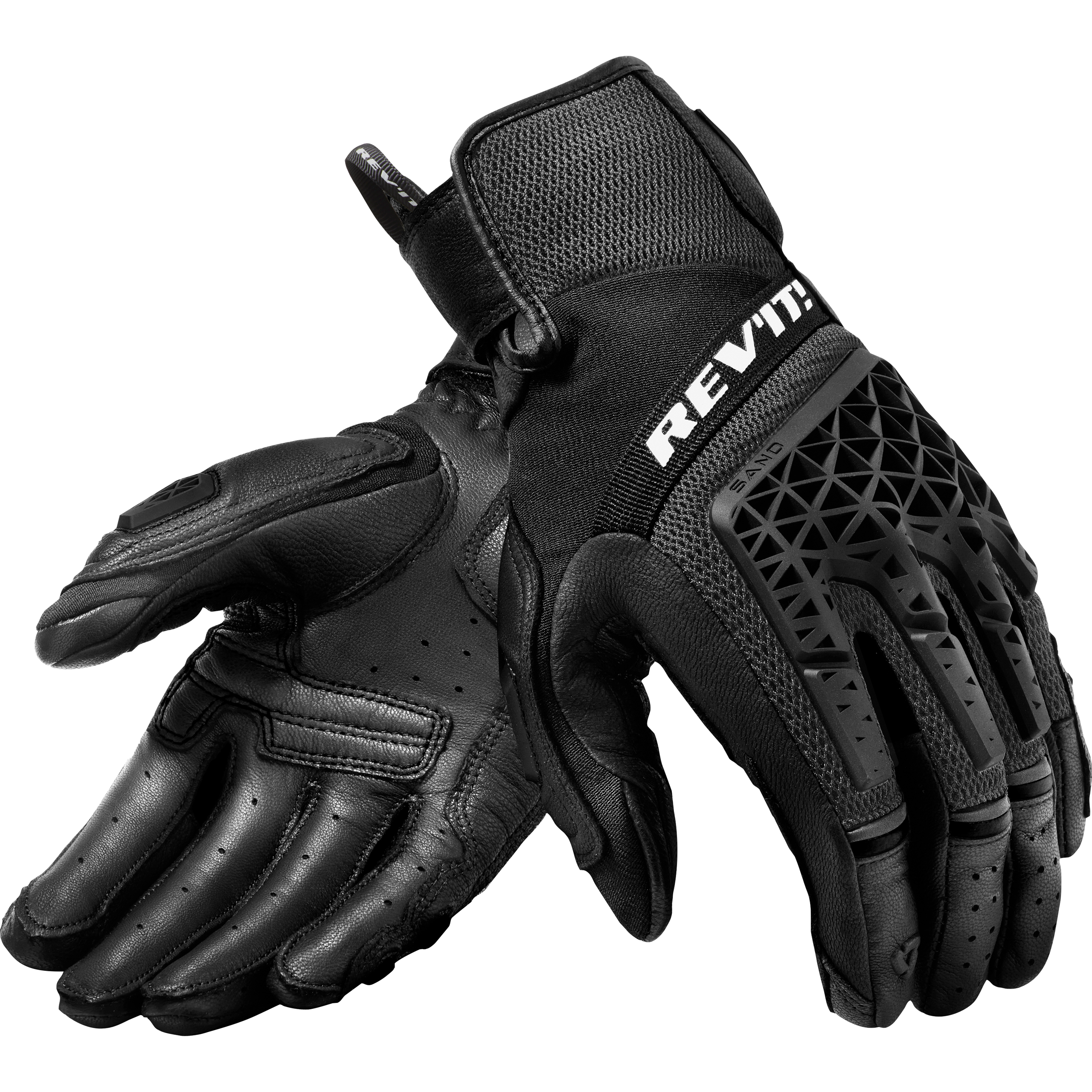 REV'IT! Sand 4 Handschuh schwarz S - Motorradbekleidung - Motorradhandschuhe