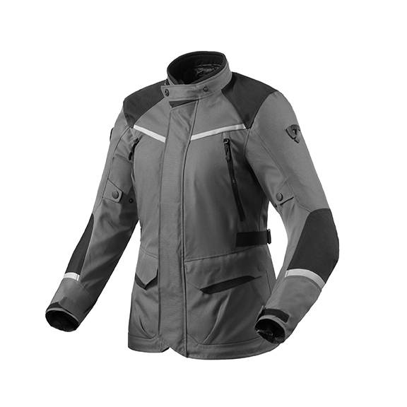 REV'IT! Voltiac 3 H2O Damen Textiljacke grau/schwarz 40 - Motorradbekleidung - Motorradjacken