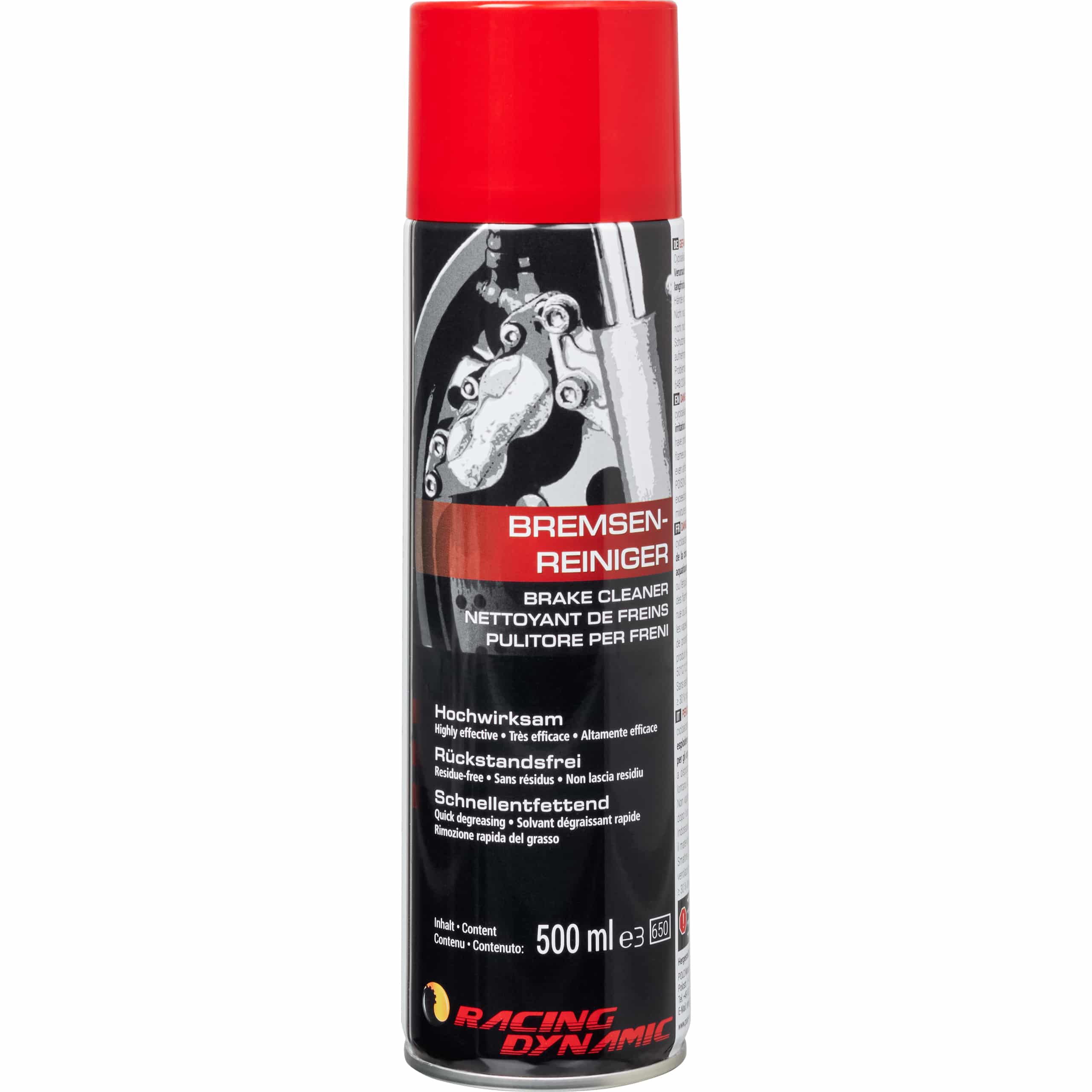 Racing Dynamic Bremsenreiniger 500 ml - Motorradzubehör - Reinigung & Pflege