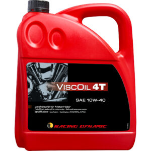 Racing Dynamic Motoröl Viscoil 4T SAE 10W-40 mineralisch 4000 ml - Motorradzubehör - Öle & Schmiermittel