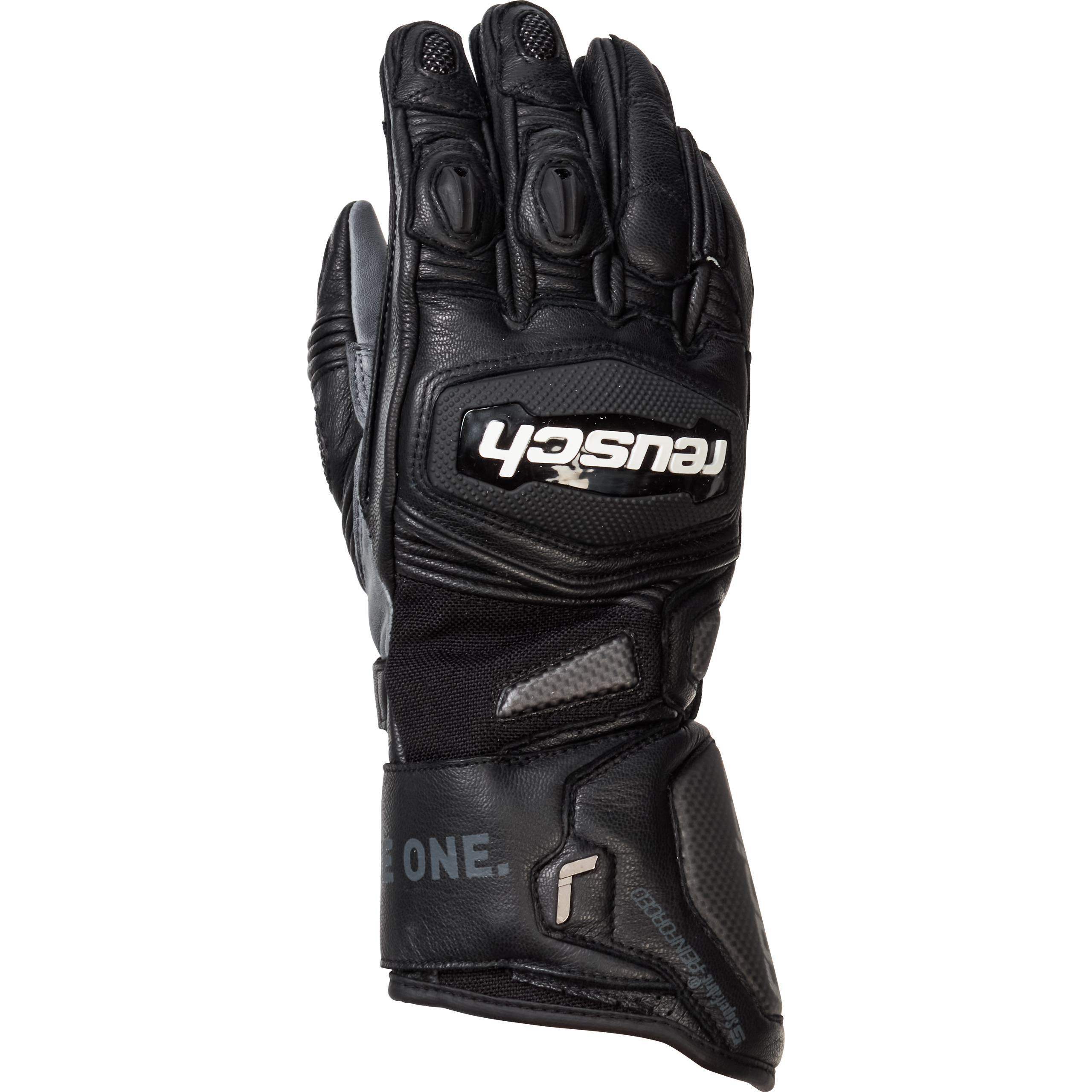 Reusch Donna Premium Damen Lederhandschuh lang schwarz W-6 - Motorradbekleidung - Motorradhandschuhe