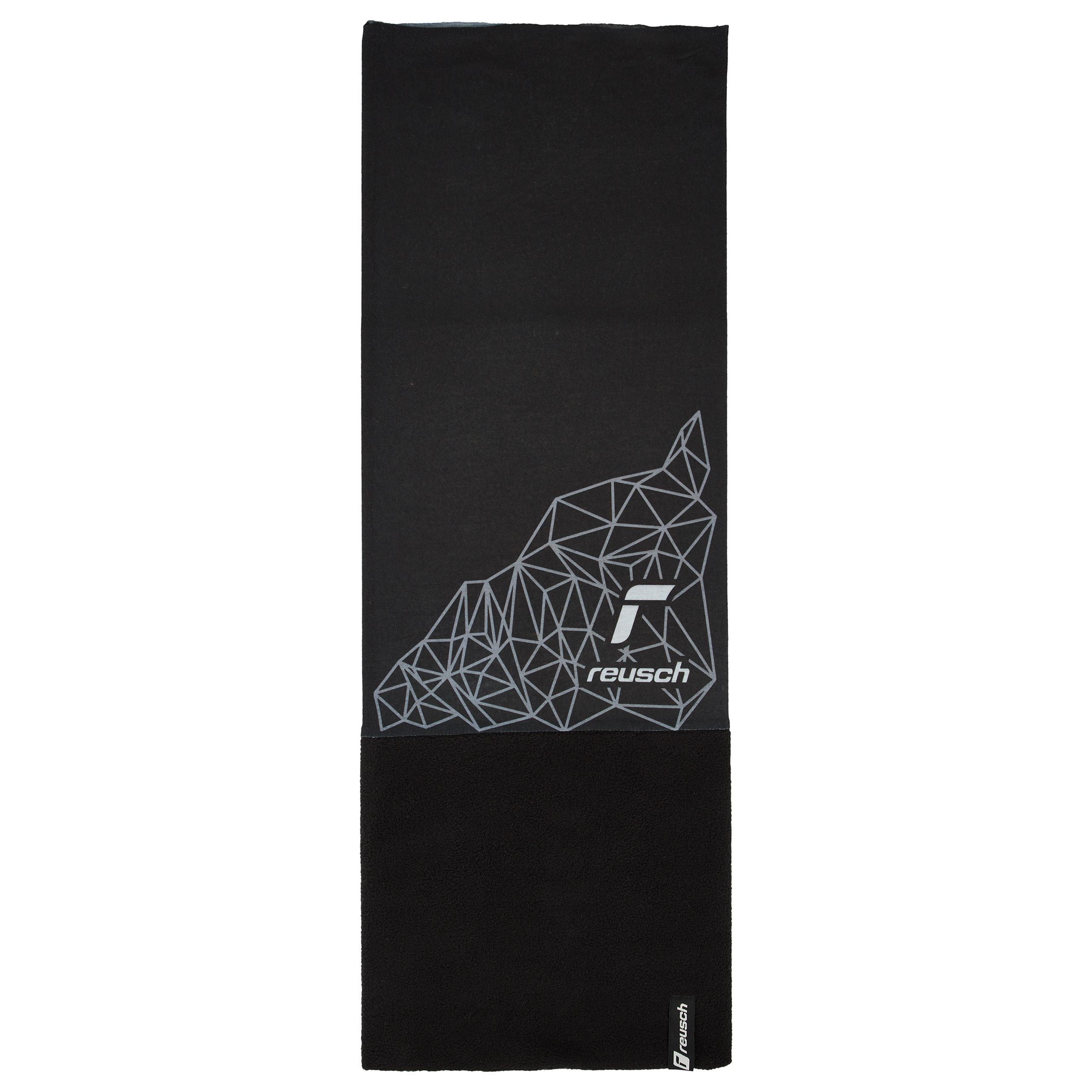 Reusch Multifunktionstuch Zephyr Fleece schwarz - Motorradbekleidung - Wetterschutzkleidung