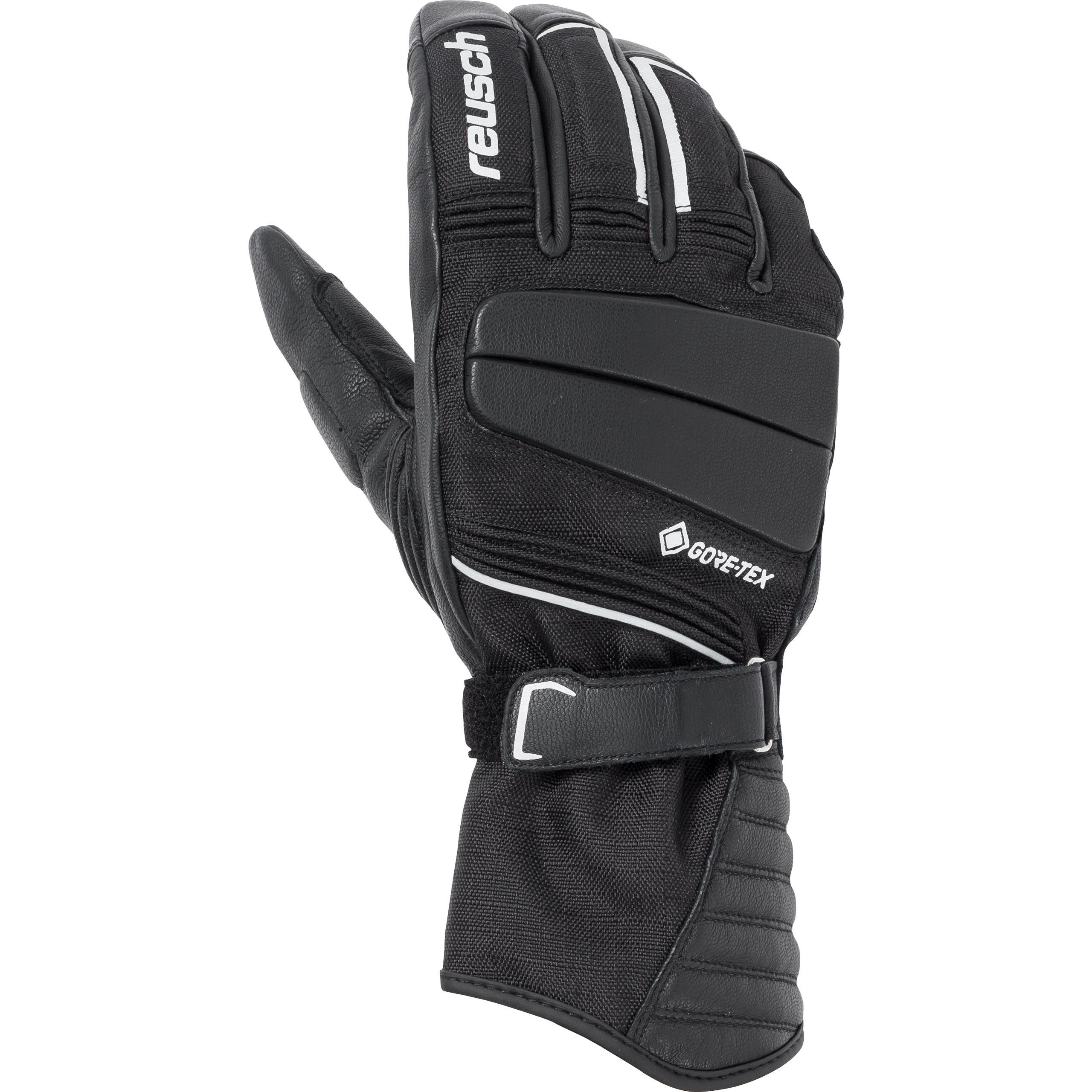 Reusch Outrider Gore-Tex Leder/Textilhandschuh lang schwarz 10