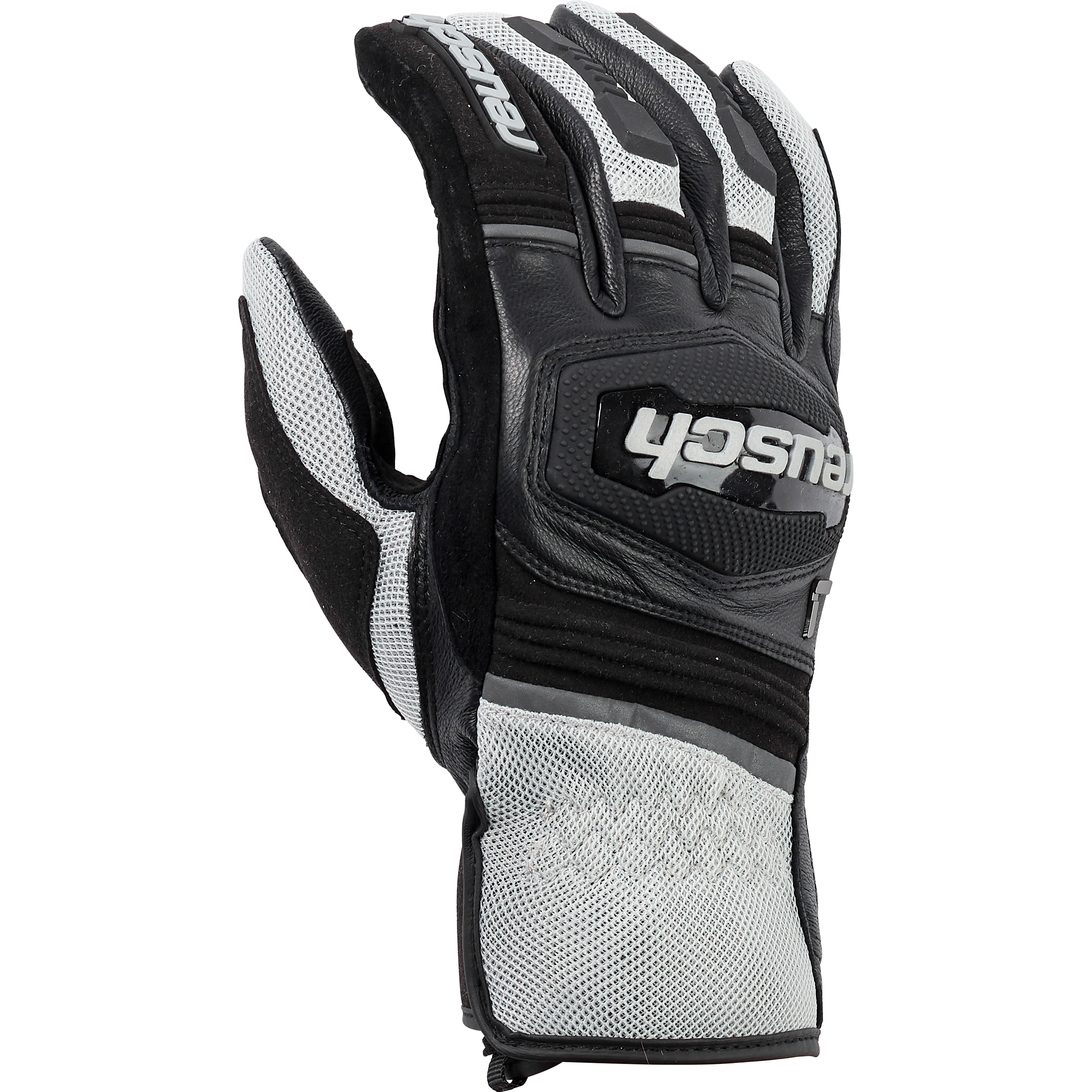 Reusch Upsprint Leder-/Textilhandschuh kurz schwarz/grau 10