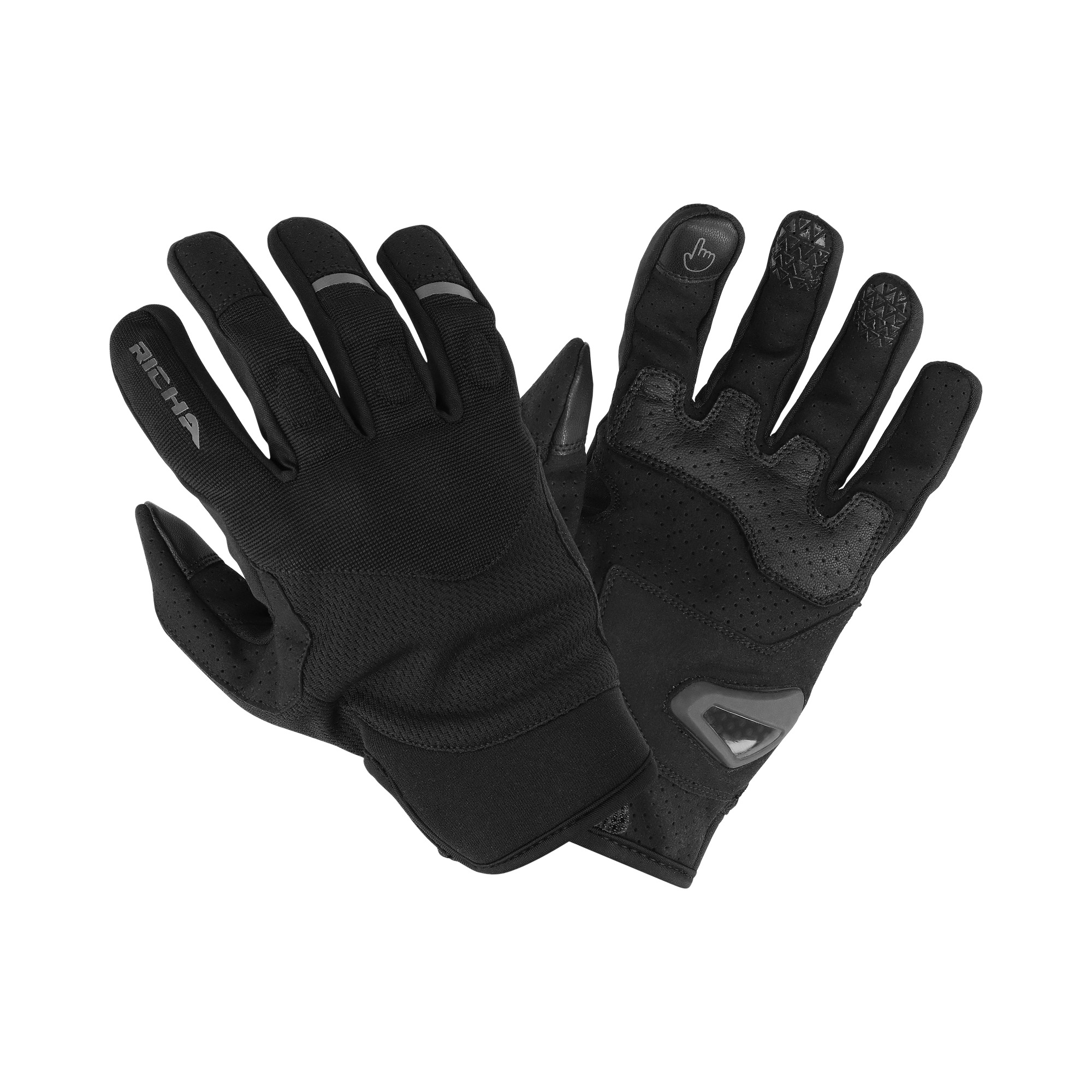 Richa Air Jet Damen Motorradhandschuh schwarz S - Motorradbekleidung - Motorradhandschuhe