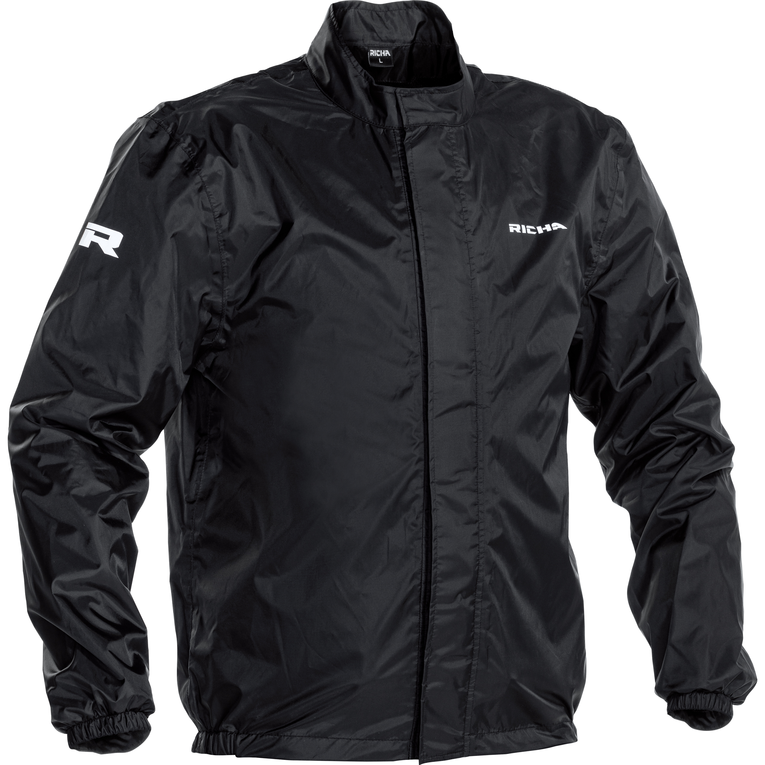 Richa Aquaguard Regenjacke schwarz M - Motorradbekleidung - Wetterschutzkleidung