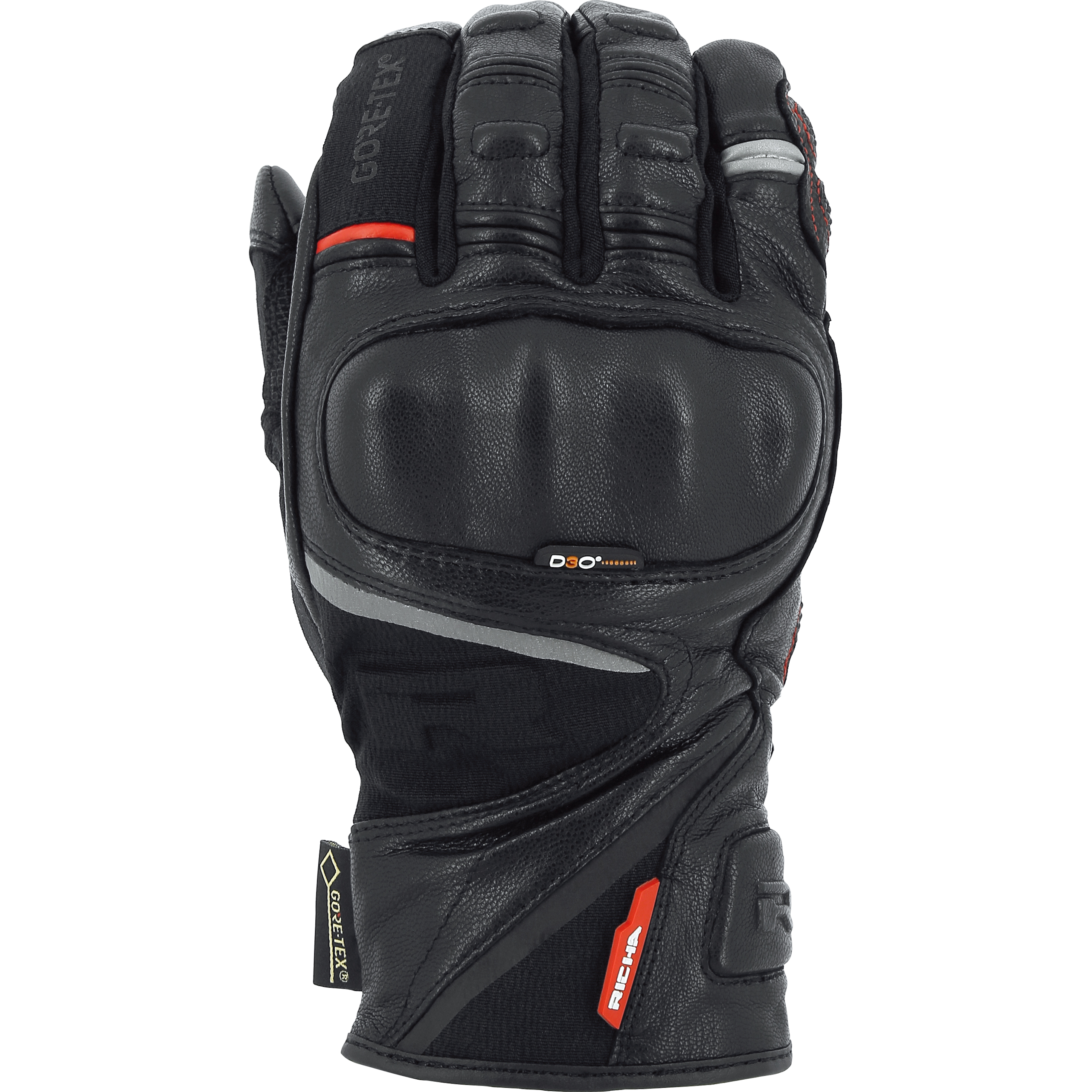 Richa Atlantic GTX Handschuh schwarz L - Motorradbekleidung - Motorradhandschuhe