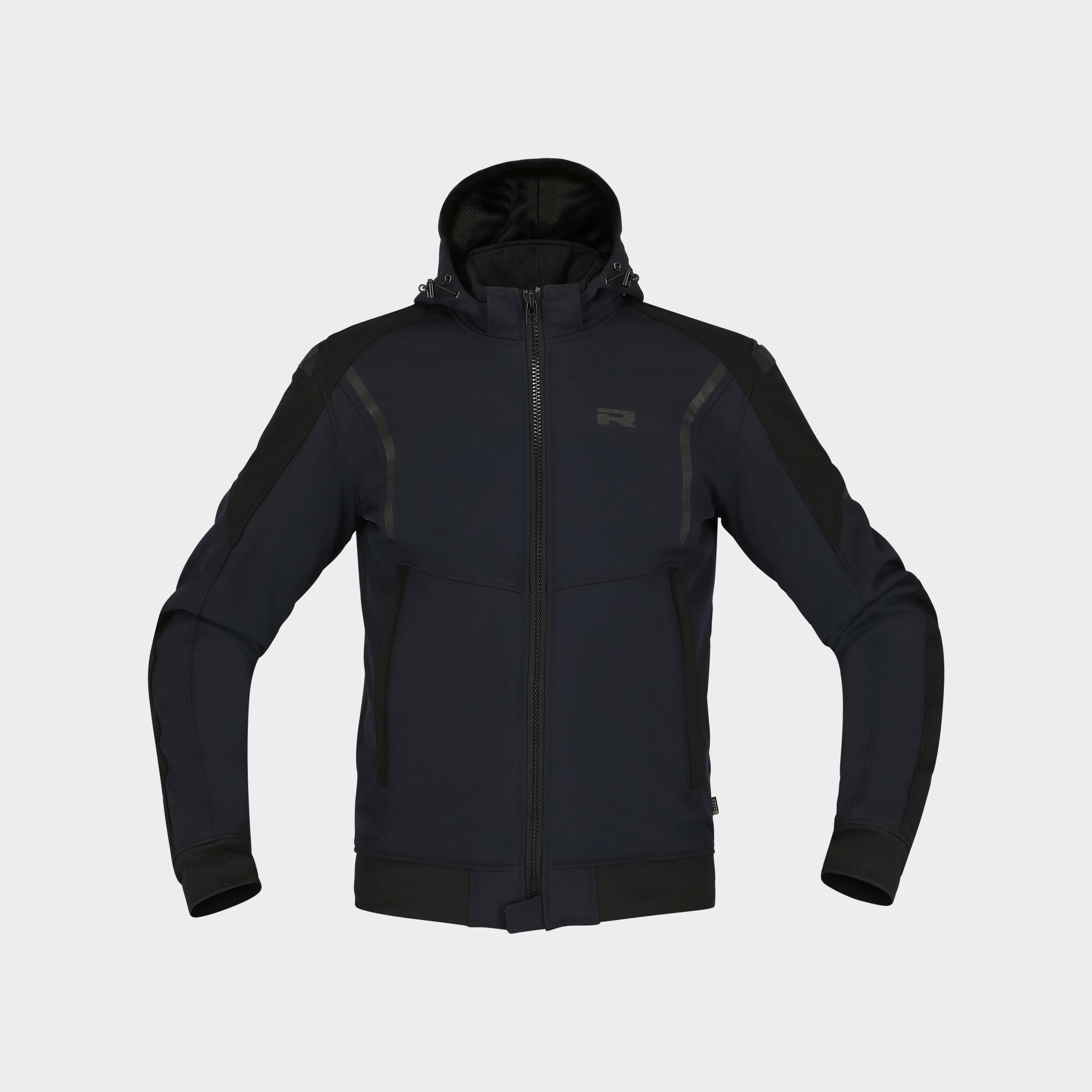 Richa Atomic 2 Hoodie WP schwarz/navy M - Motorradbekleidung - Motorradjacken