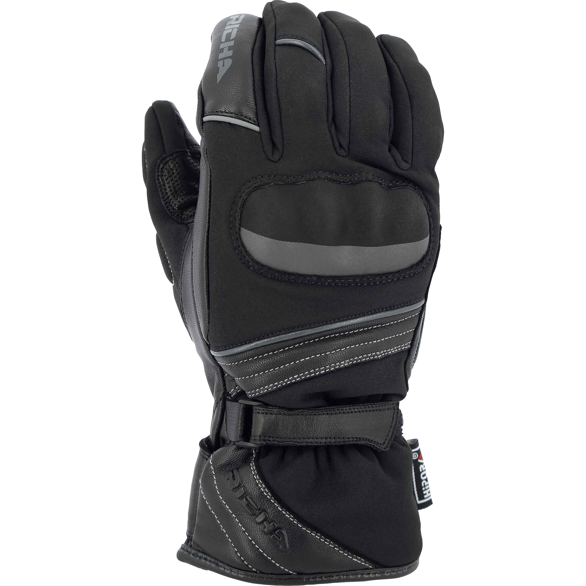 Richa Ella WP Damen Handschuh schwarz XL - Motorradbekleidung - Motorradhandschuhe