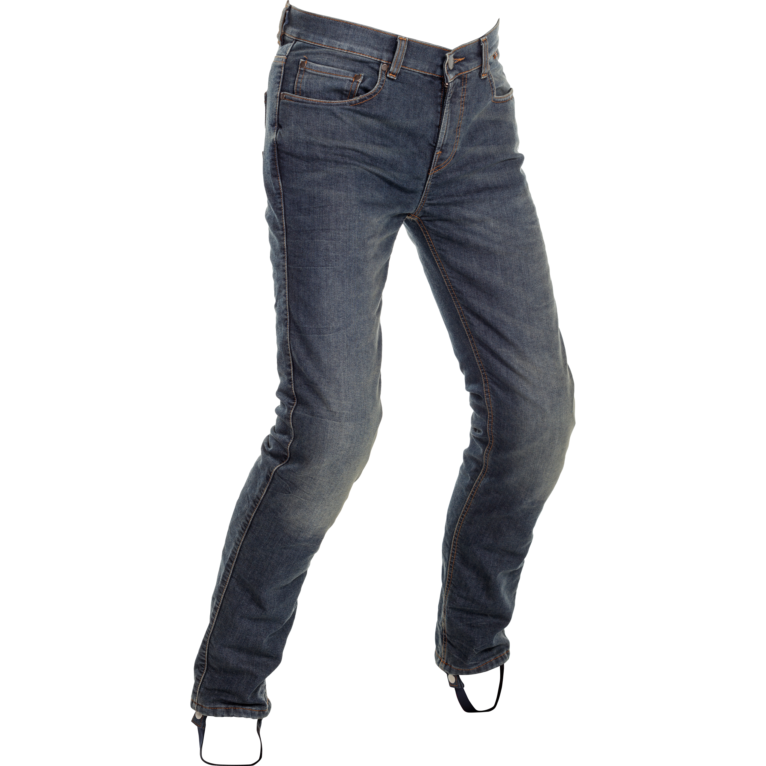 Richa Original 2 Jeans Slim Fit washed blau 42 - Motorradbekleidung - Motorradhosen
