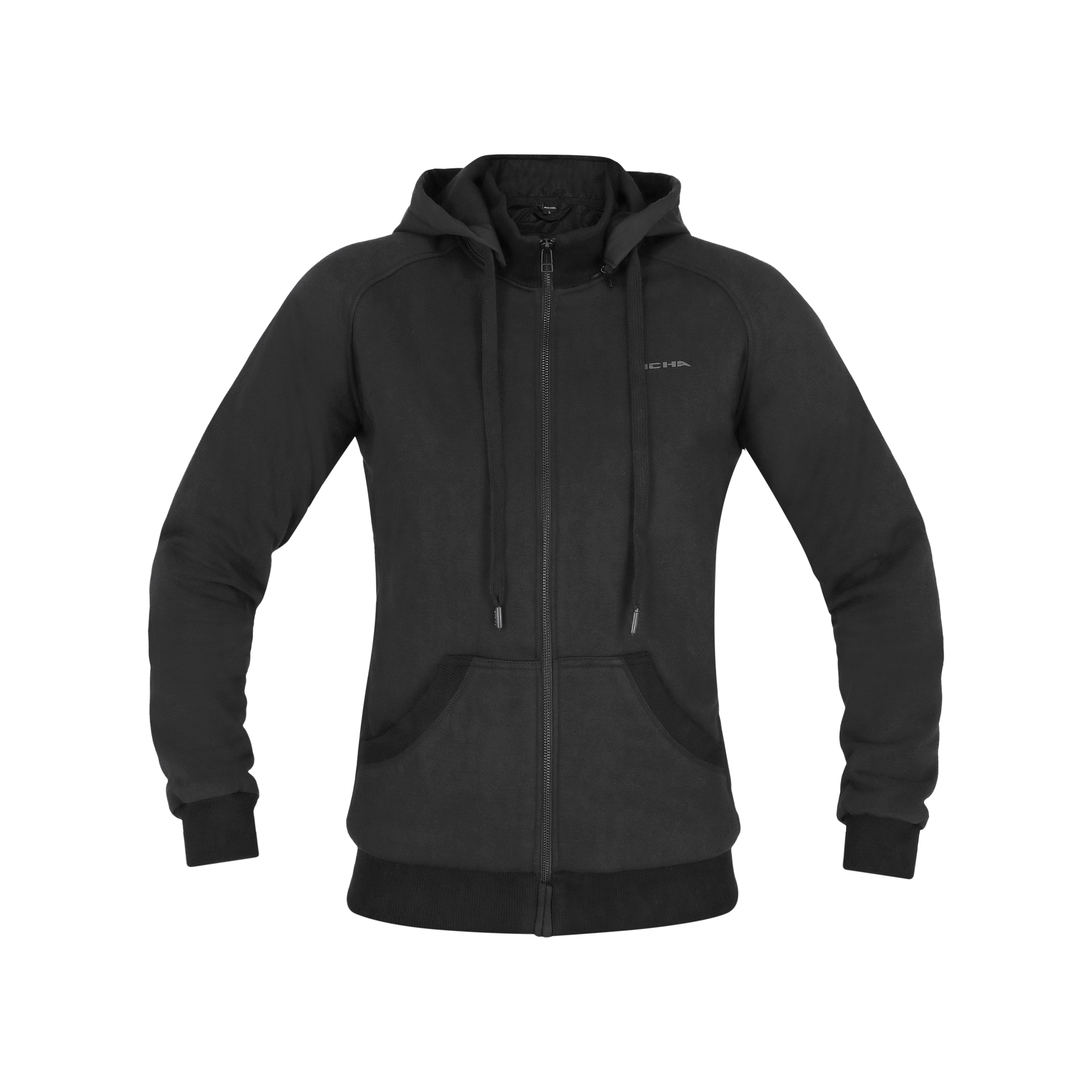 Richa Titan 2 Damen Hoodie schwarz 3XL - Motorradbekleidung - Touring Motorradbekleidung
