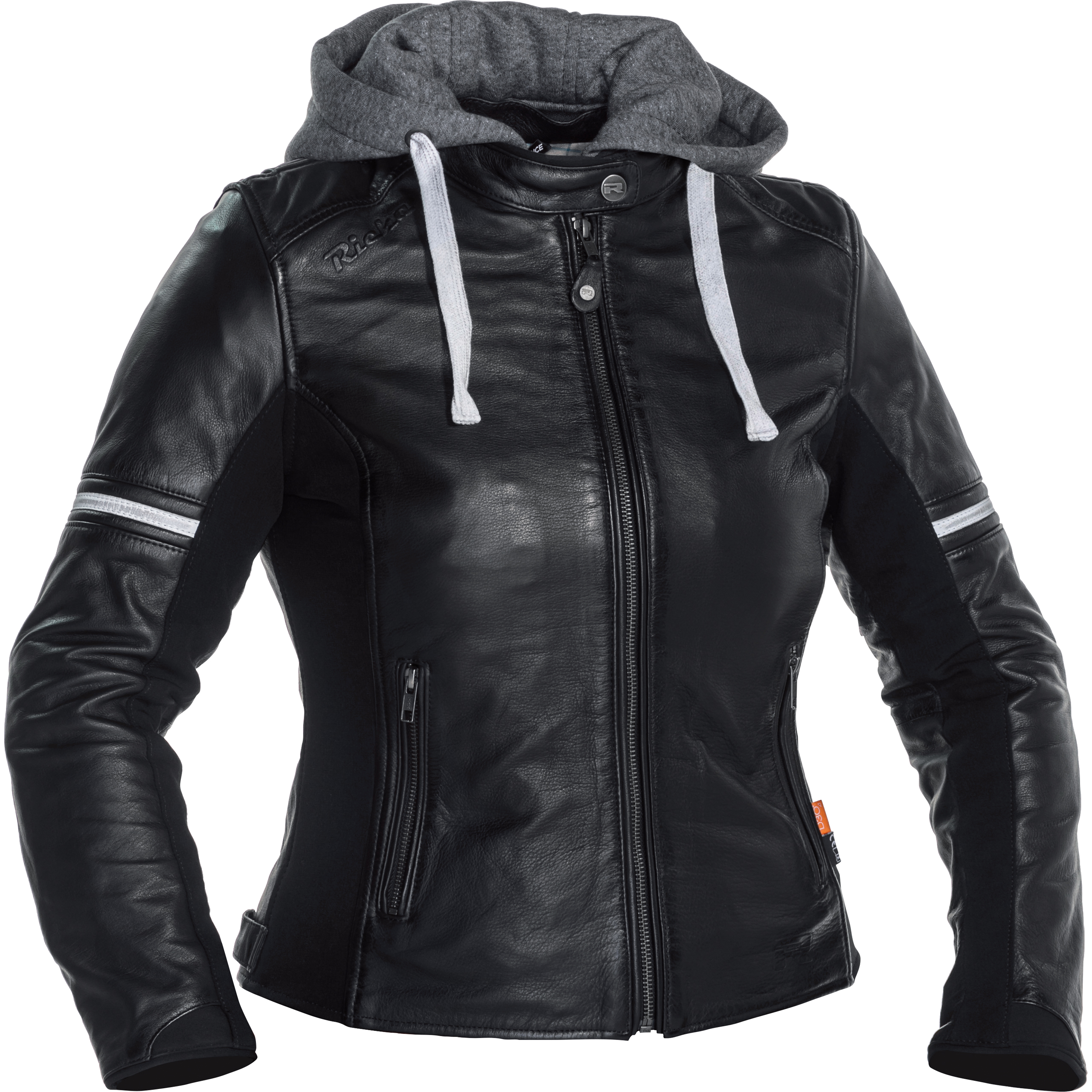Richa Toulon 2 Damen Lederjacke schwarz 36 - Motorradbekleidung - Motorradjacken