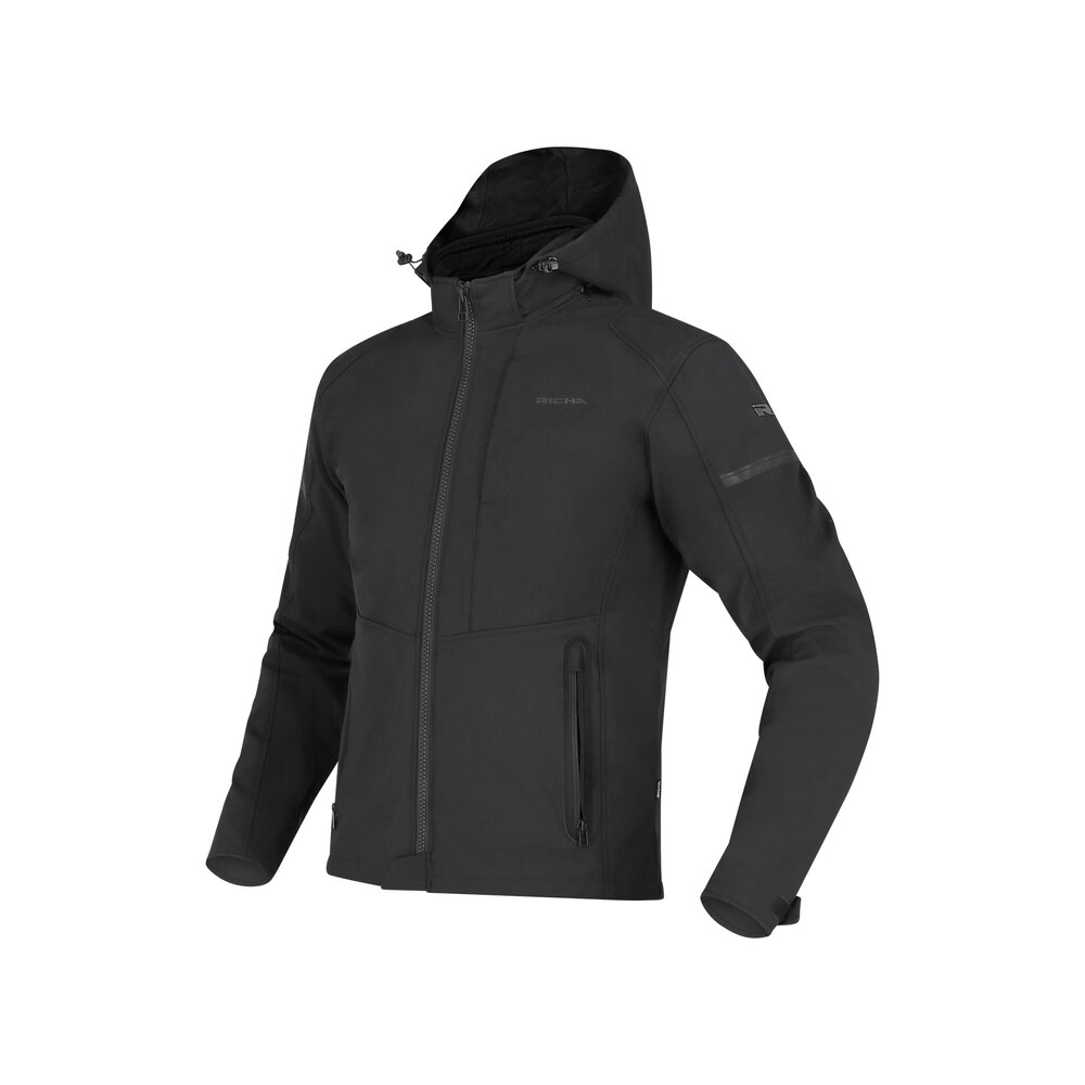Richa Vanquish 2 Motorradjacke schwarz S - Motorradbekleidung - Motorradjacken