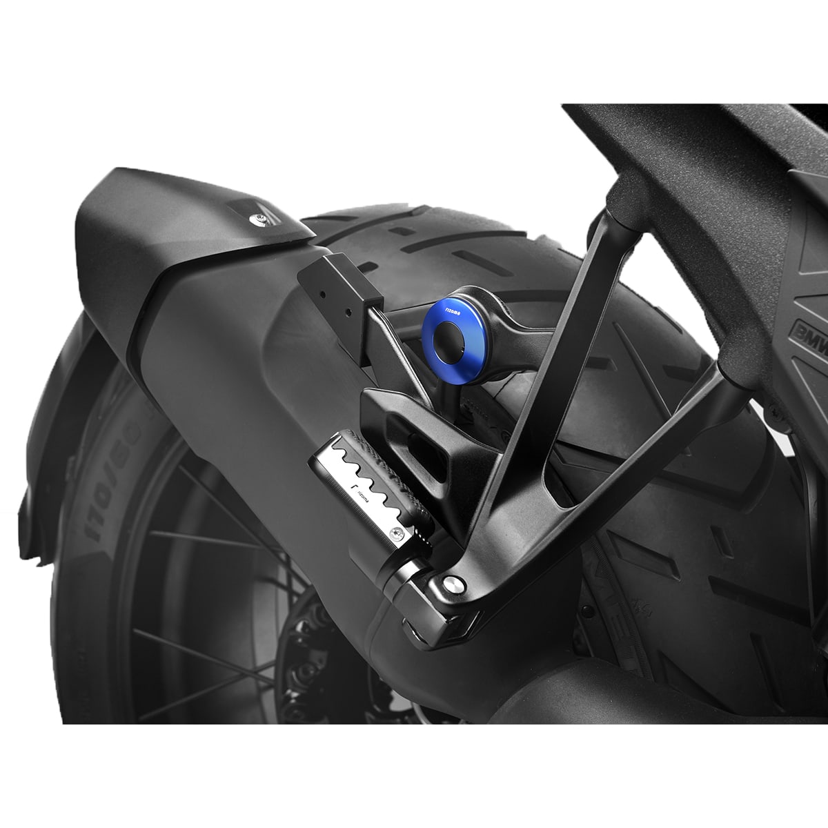 Rizoma Abdeckung für OEM Auspuffbefestigung ZBW114U blau für BMW - Motorradteile & Ersatzteile - Verkleidungen & Abdeckungen