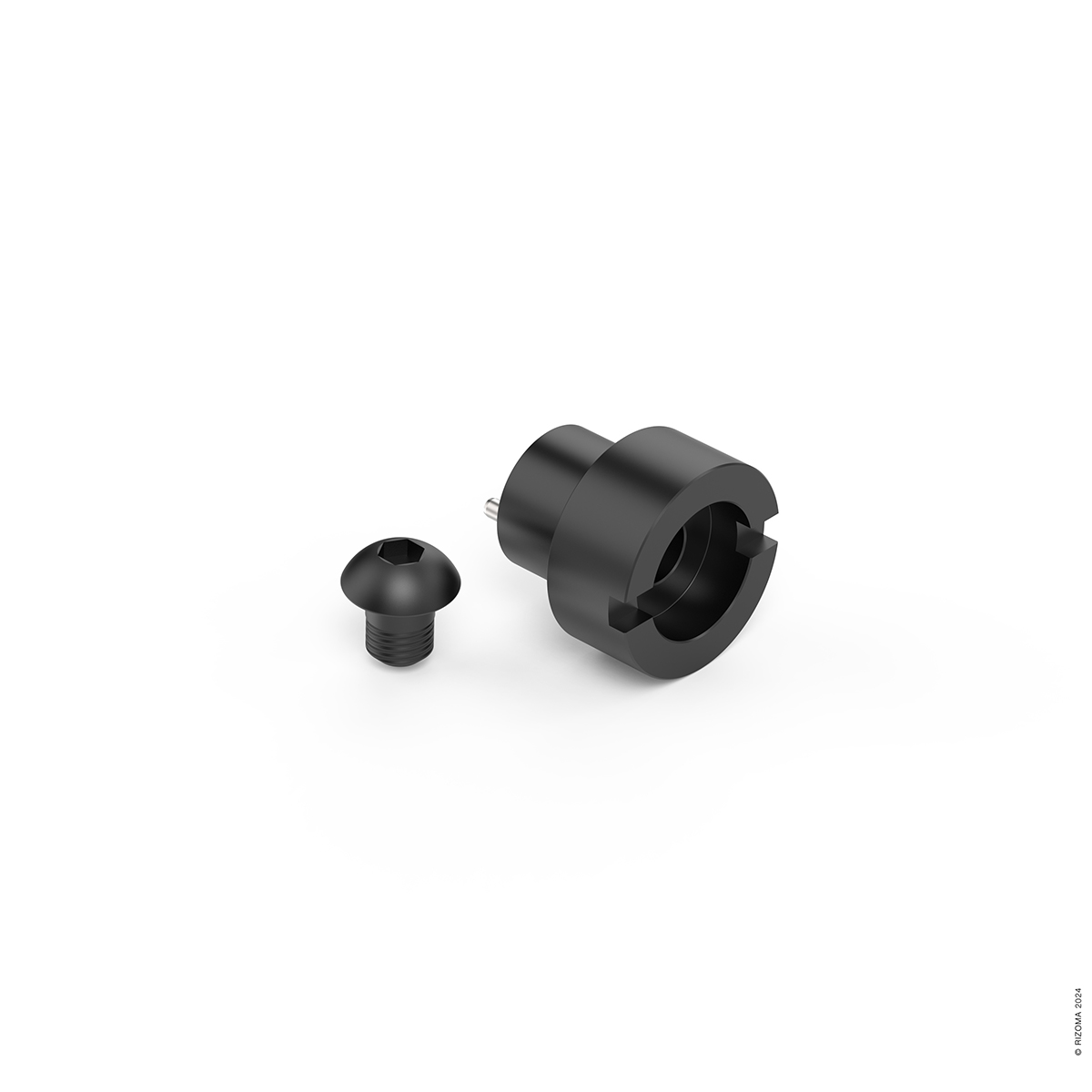 Rizoma Adapter für Lenkerendenspiegel BS762B - Motorradteile & Ersatzteile - Lenker
