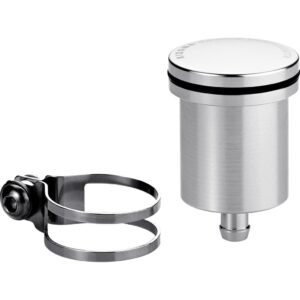 Rizoma Ausgleichsbehälter Alu 12ml ohne Fenster CT015A silber - Motorradteile & Ersatzteile - Bremsen