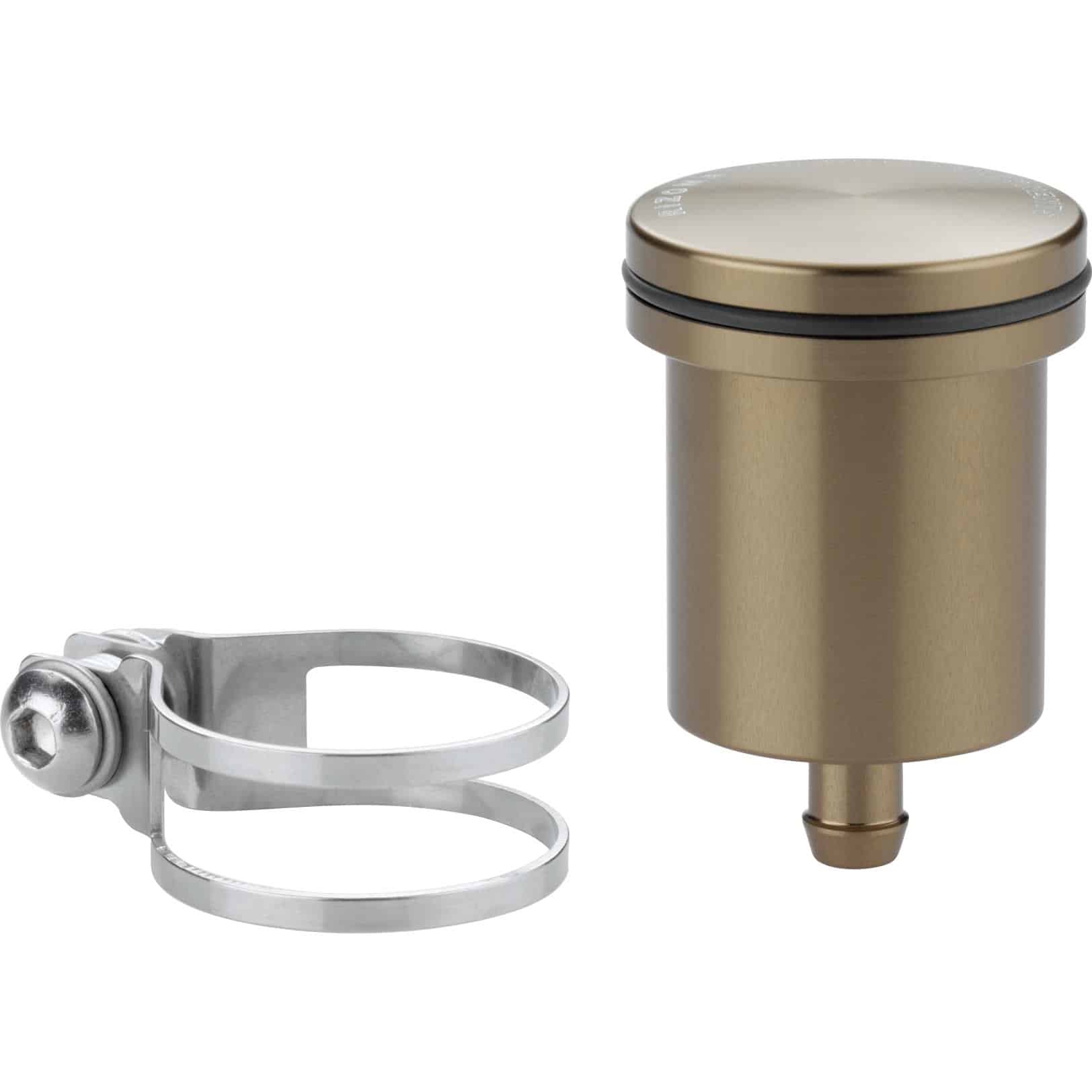 Rizoma Ausgleichsbehälter Alu 12ml ohne Fenster CT015Z bronze - Motorradteile & Ersatzteile - Bremsen