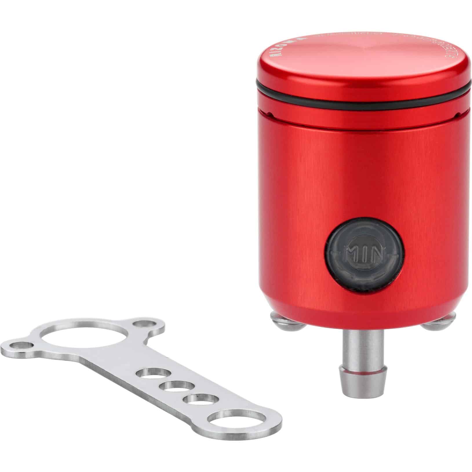 Rizoma Ausgleichsbehälter Alu 15ml unten CT017R rot - Motorradteile & Ersatzteile - Bremsen