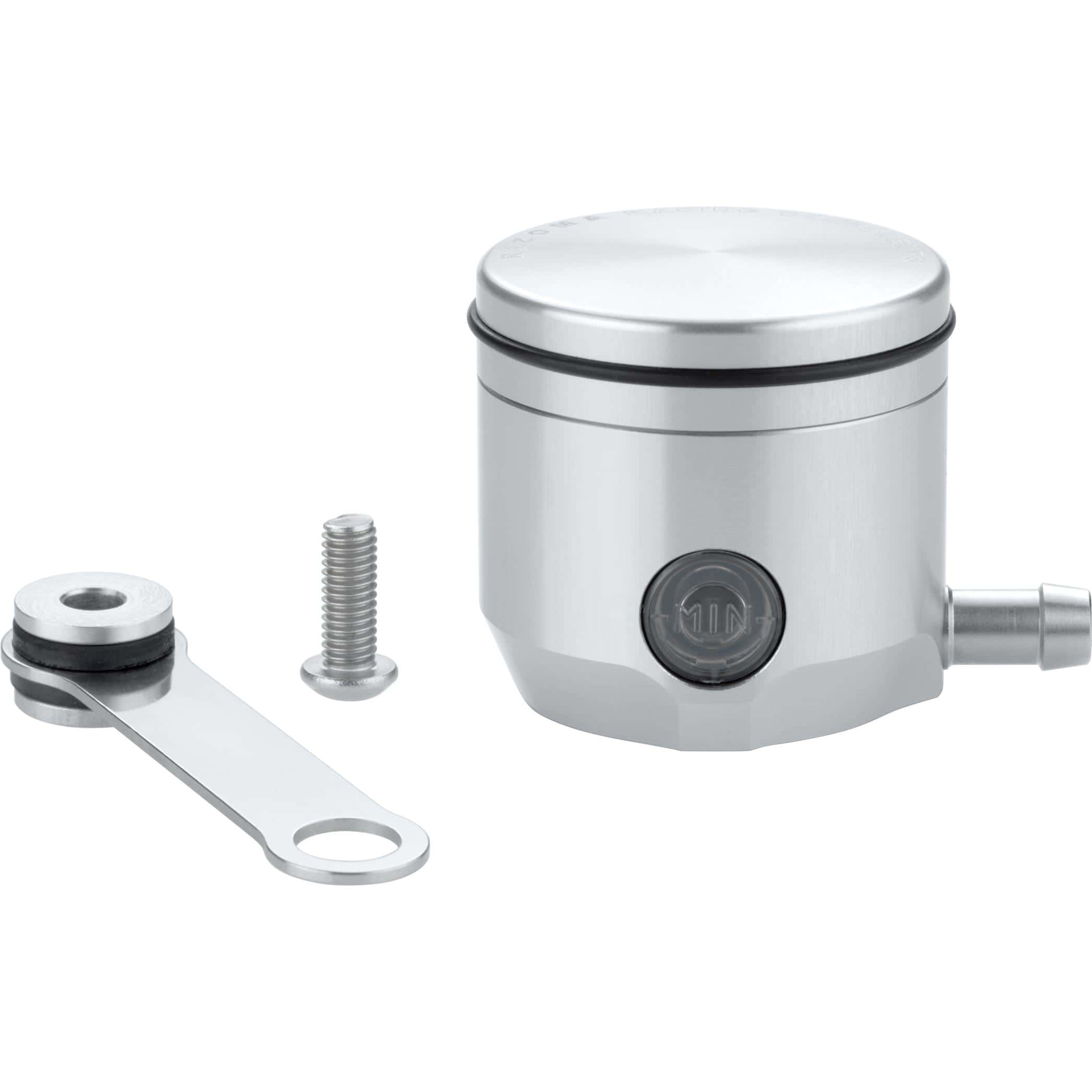 Rizoma Ausgleichsbehälter Alu 25ml rechts CT027A silber - Motorradteile & Ersatzteile - Bremsen