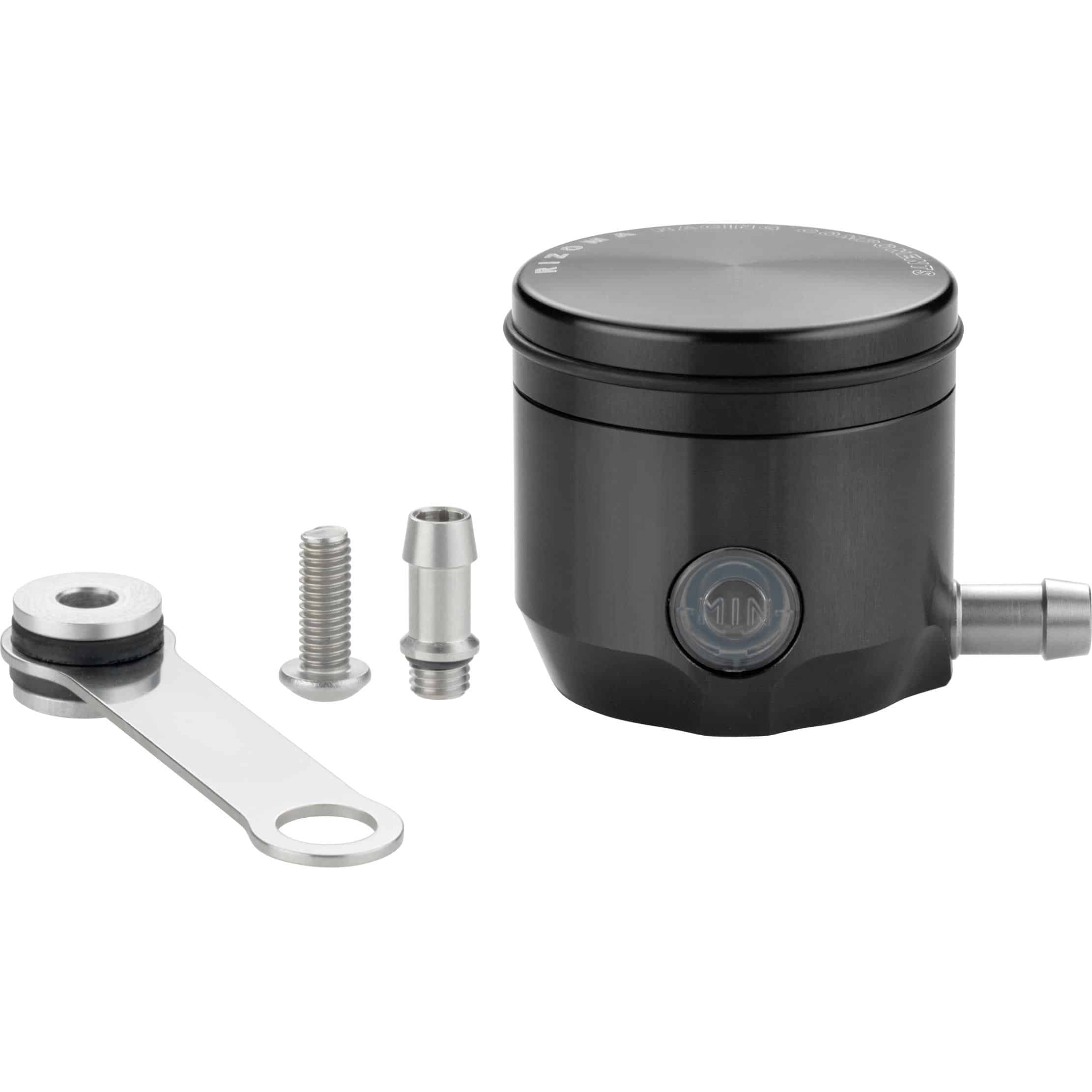 Rizoma Ausgleichsbehälter Alu 25ml rechts CT027B schwarz - Motorradteile & Ersatzteile - Bremsen