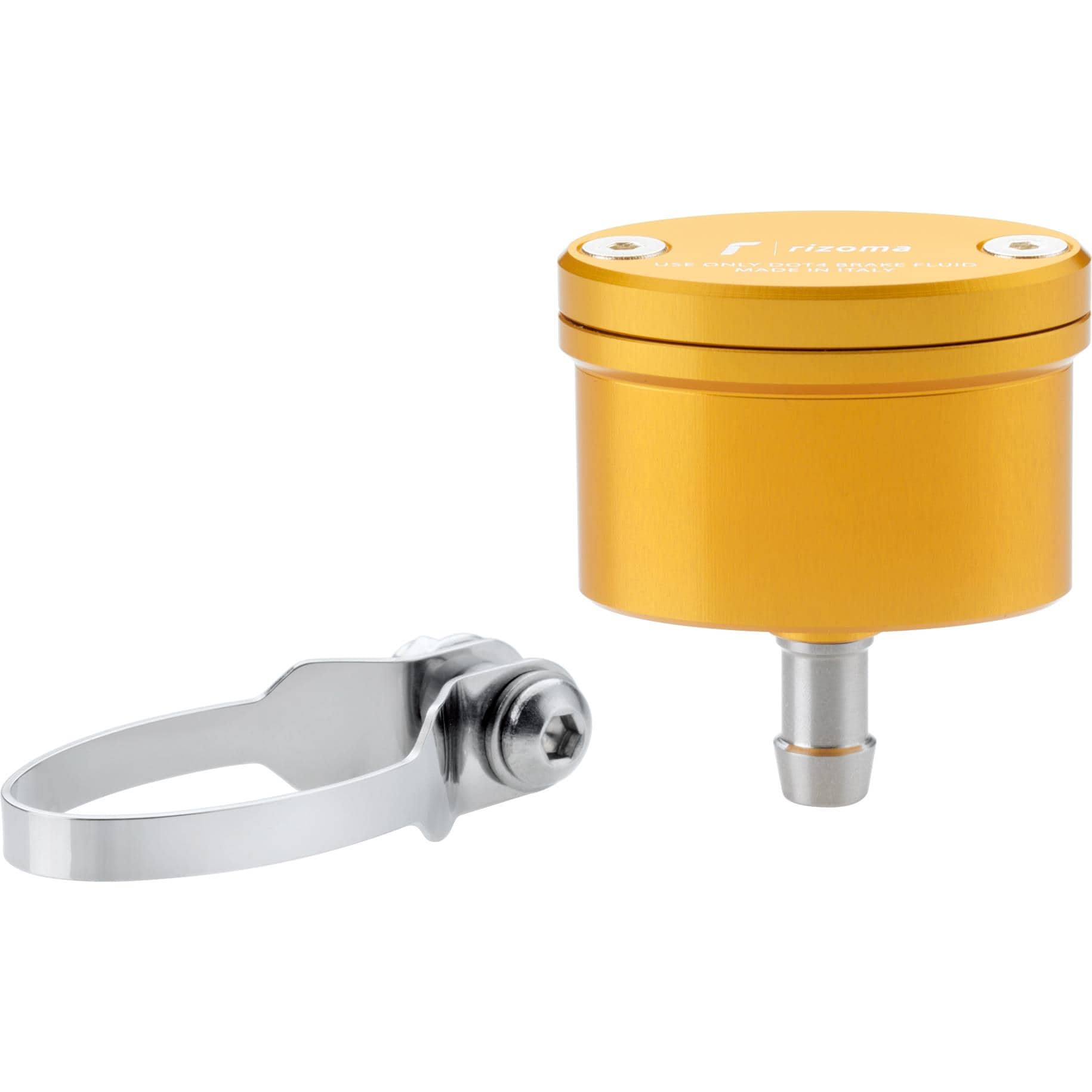 Rizoma Ausgleichsbehälter Alu Next 12ml ohne Fenster CT115G gold - Motorradteile & Ersatzteile - Bremsen