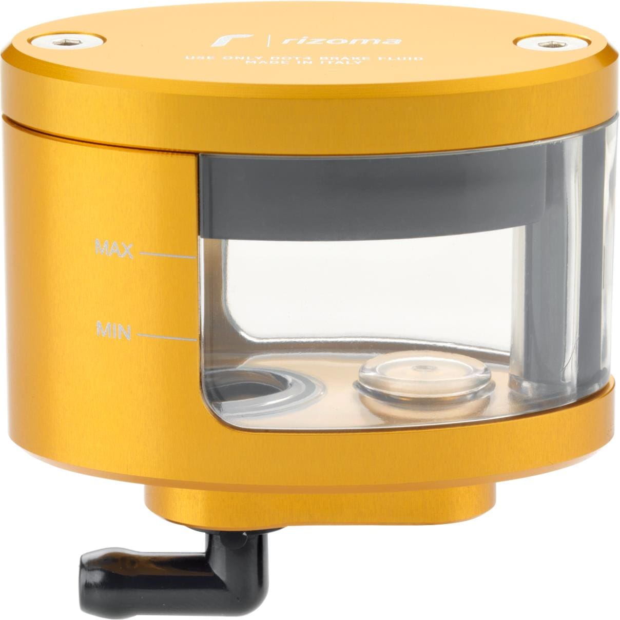 Rizoma Ausgleichsbehälter Alu Next 27ml CT127G gold - Motorradteile & Ersatzteile - Bremsen