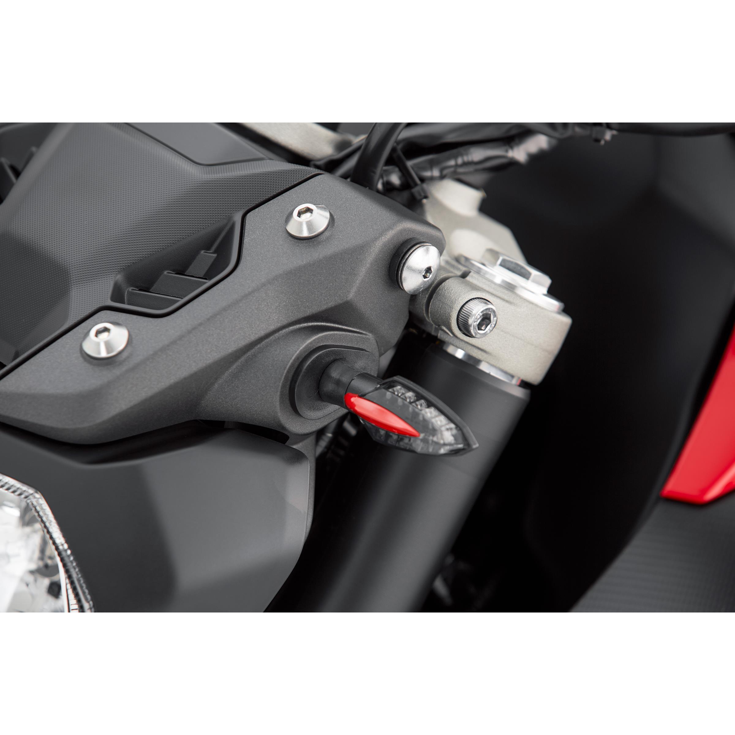 Rizoma Blinkeradaptersatz FR212B 26x39mm für Yamaha/Ducati/MV Agus - Motorradteile & Ersatzteile - Beleuchtung
