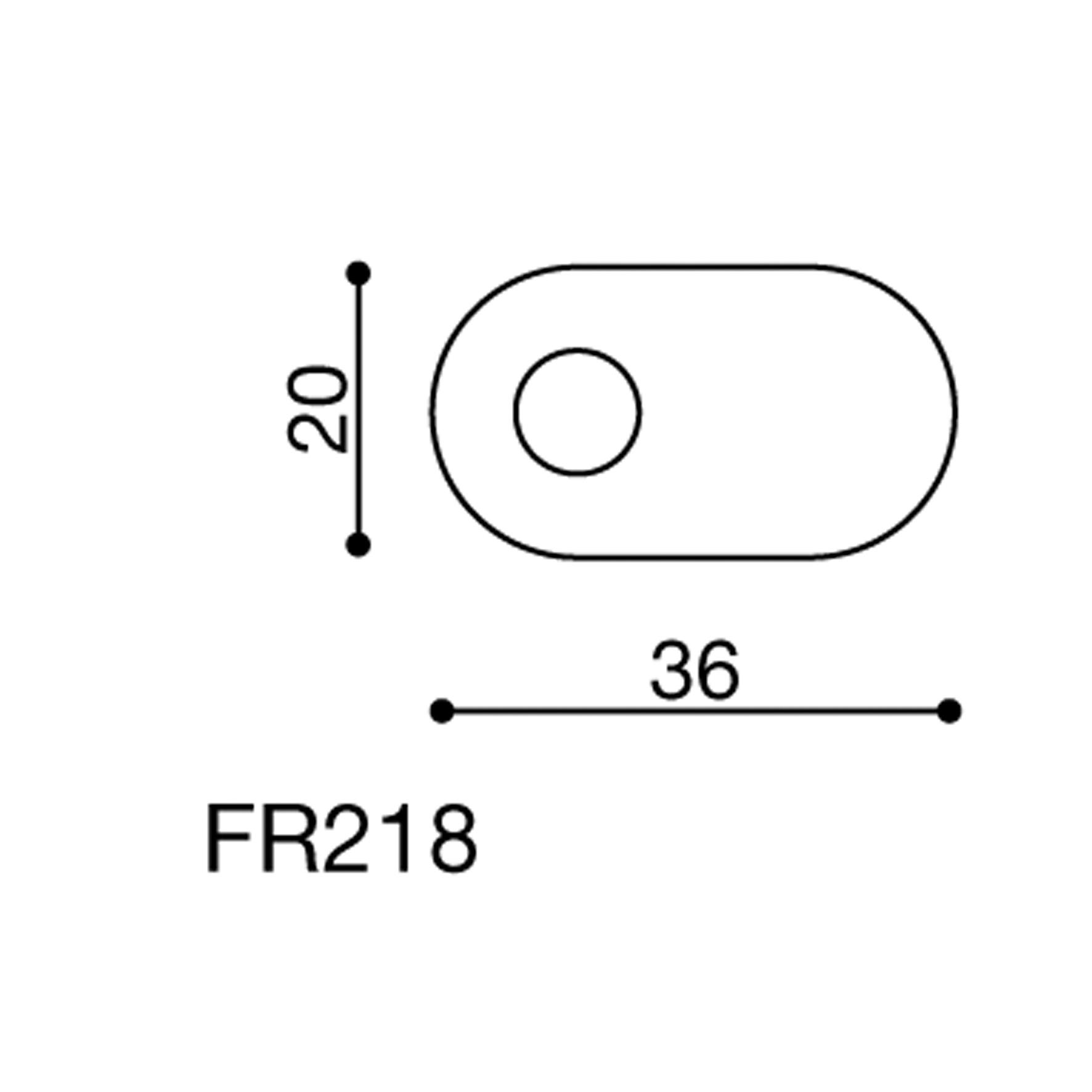 Rizoma Blinkeradaptersatz FR218B 20x36mm für Triumph/Duc/MV/Buell - Motorradteile & Ersatzteile - Beleuchtung