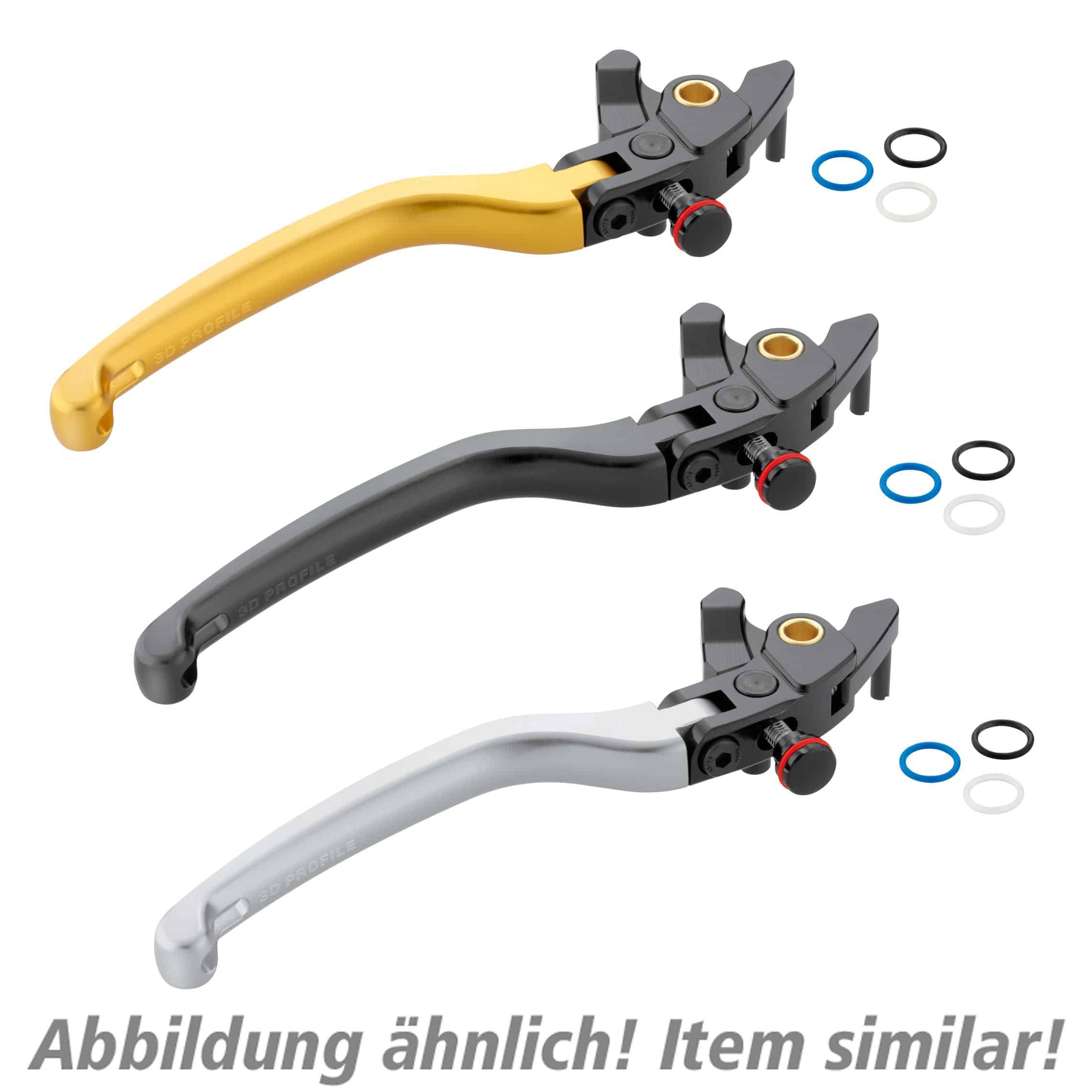 Rizoma Bremshebel einstellbar/klappbar 3D LBJ211B schwarz - Motorradteile & Ersatzteile - Lenker