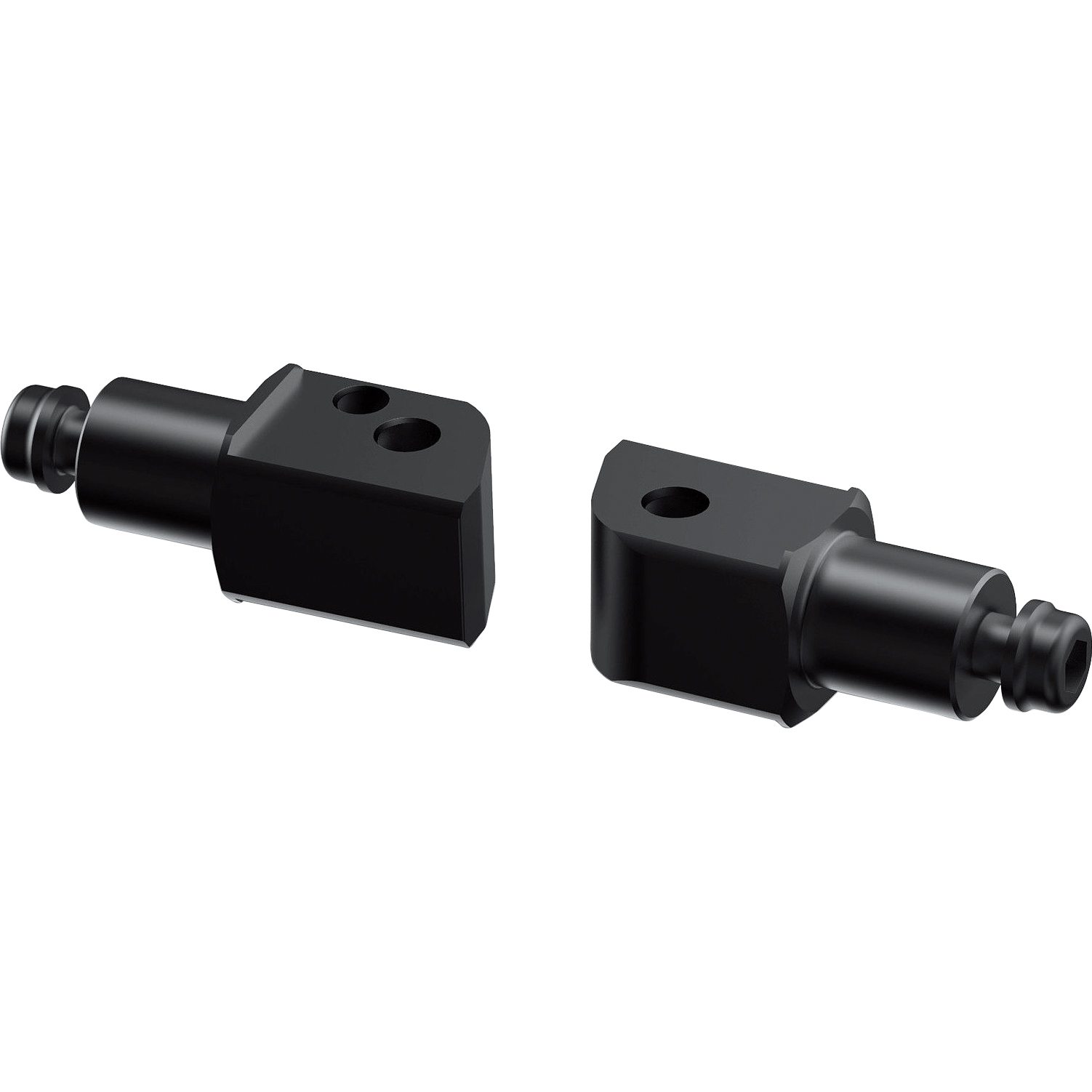 Rizoma Fußrastengelenke Ø18mm PE676B schwarz für Sozius - Motorradteile & Ersatzteile - Fußrasten & Hebel