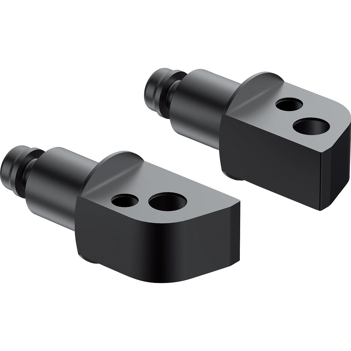 Rizoma Fußrastengelenke Ø18mm PE683B schwarz für Beifahrer - Motorradteile & Ersatzteile - Fußrasten & Hebel
