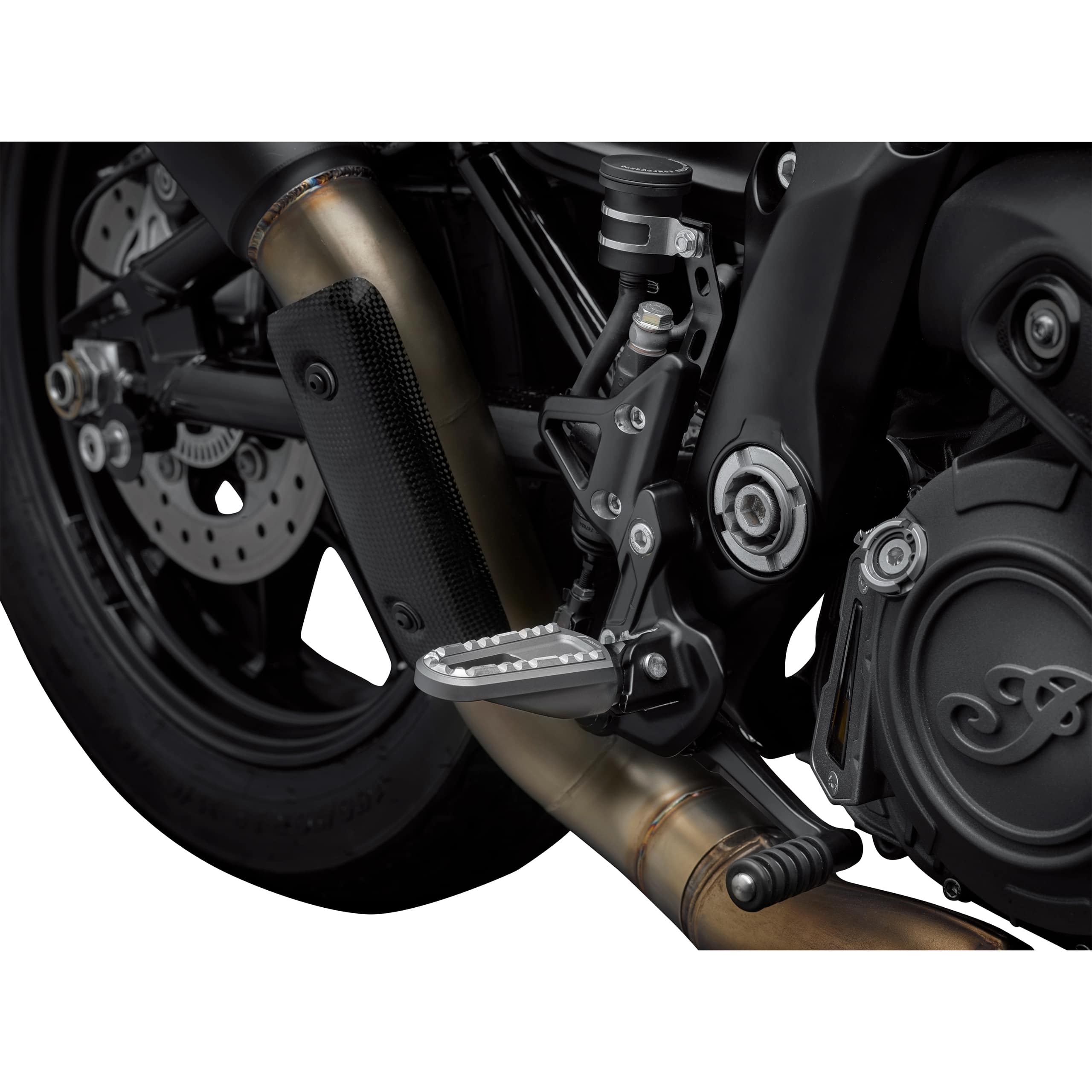 Rizoma Fußrastengelenke Ø18mm PE840B schwarz für Fahrer - Motorradteile & Ersatzteile - Fußrasten & Hebel