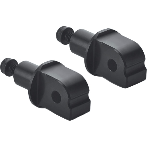 Rizoma Fußrastengelenke Ø18mm PE857B schwarz für Beifahrer - Motorradteile & Ersatzteile - Fußrasten & Hebel